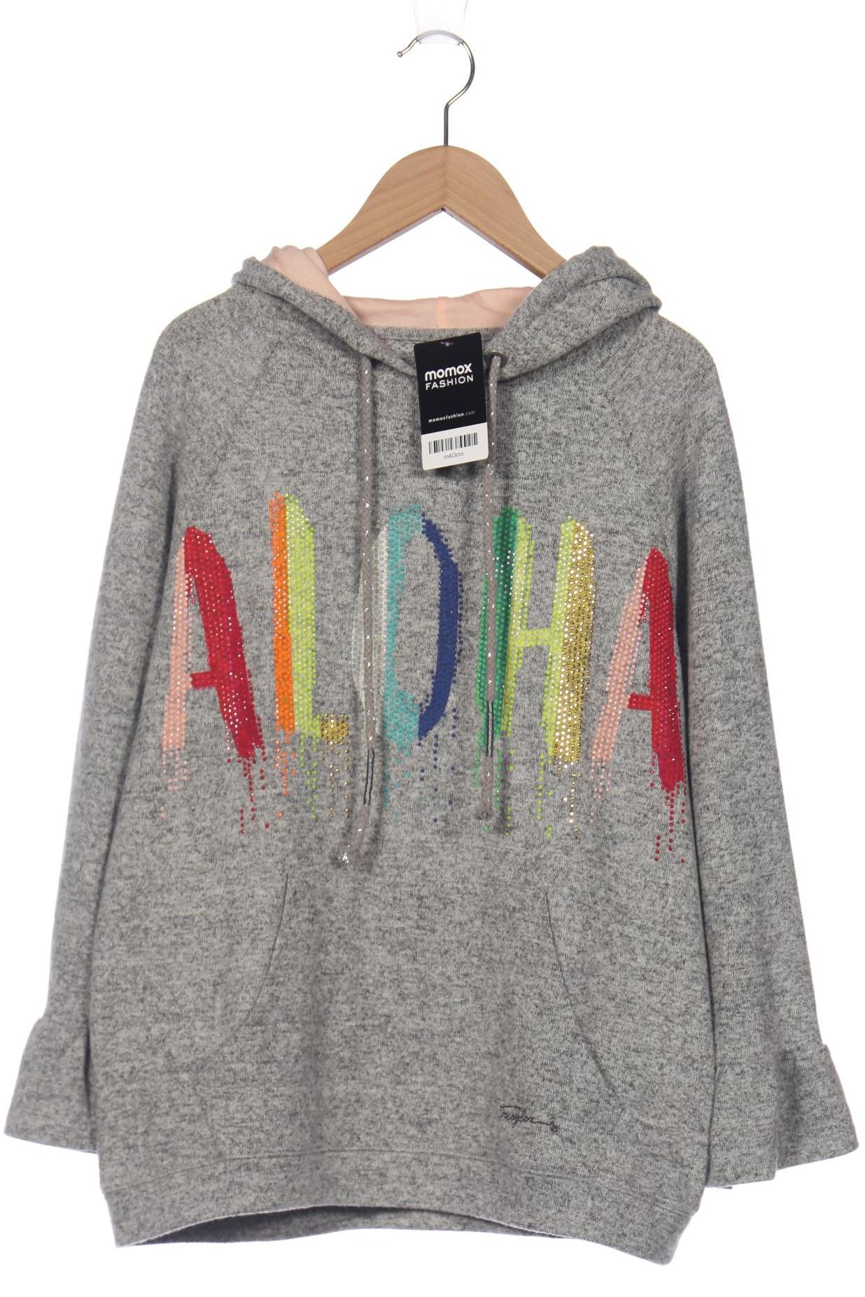 

Frogbox Damen Kapuzenpullover, grau