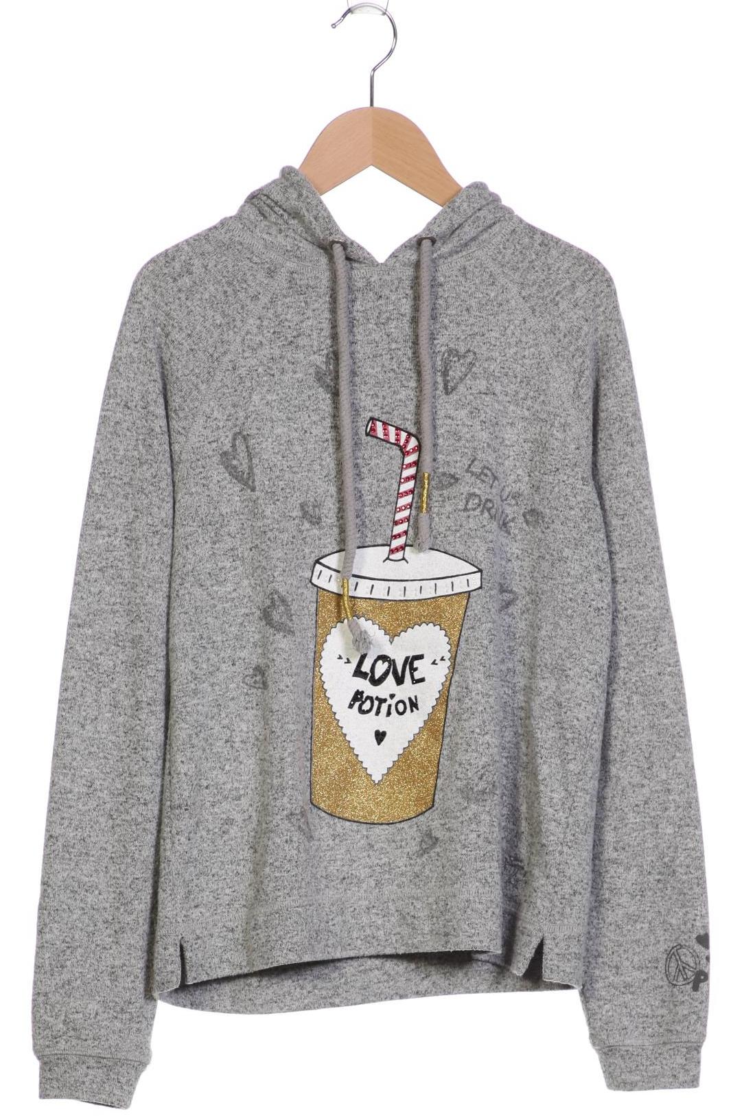 

Frogbox Damen Kapuzenpullover, grau