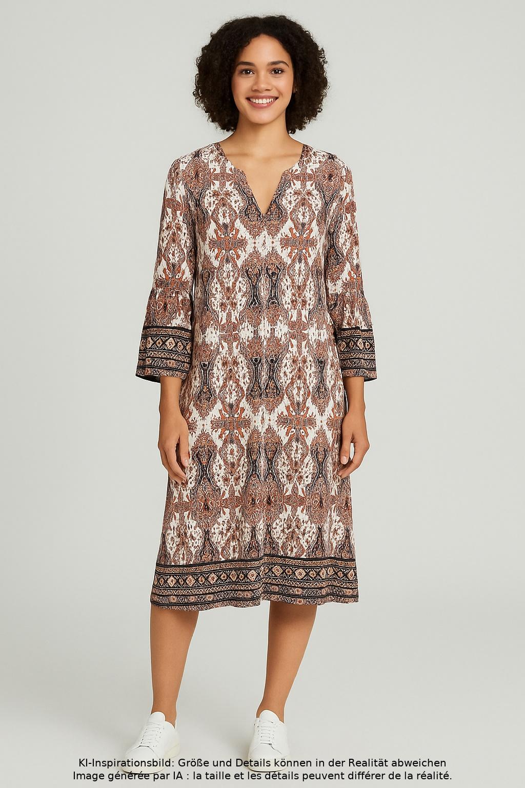 

Frogbox Damen Kleid, mehrfarbig, Gr. 34