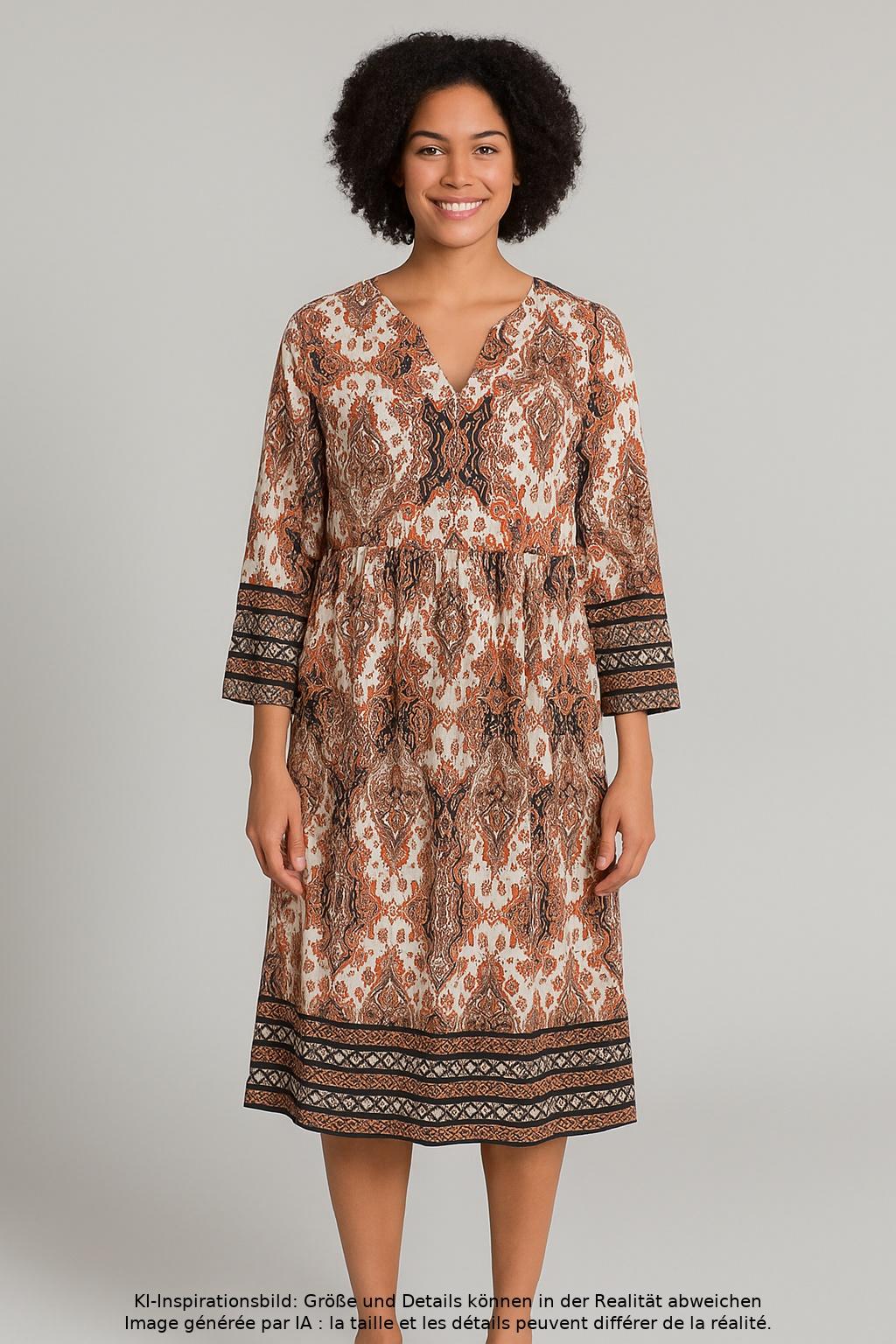 

Frogbox Damen Kleid, mehrfarbig, Gr. 38