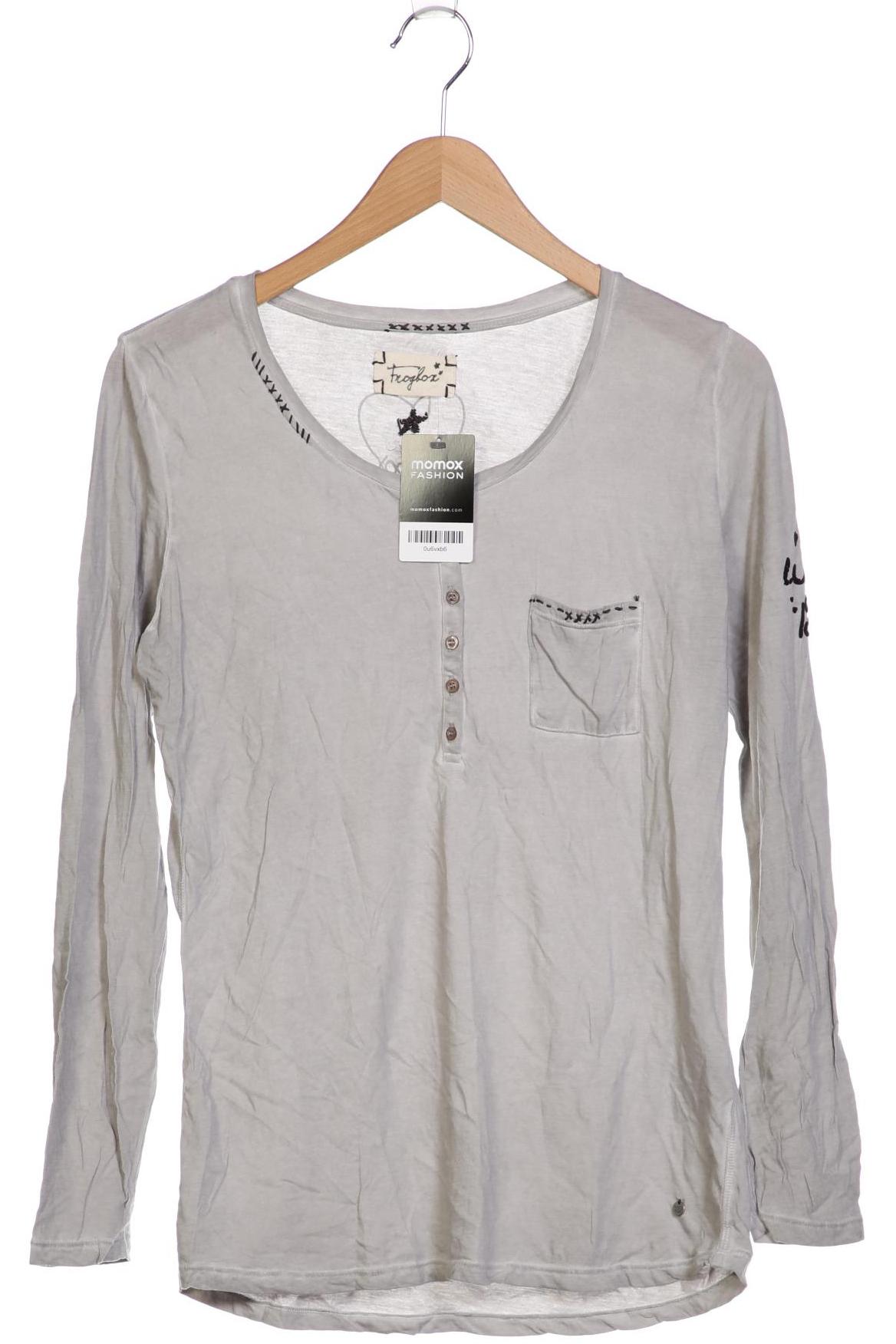 

Frogbox Damen Langarmshirt, grau, Gr. 40