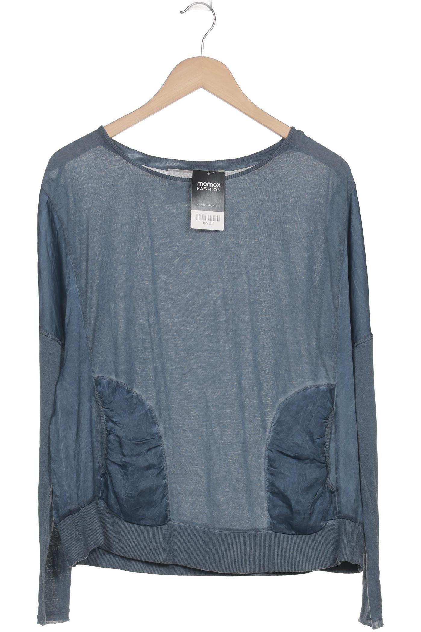 

Frogbox Damen Langarmshirt, blau, Gr. 36