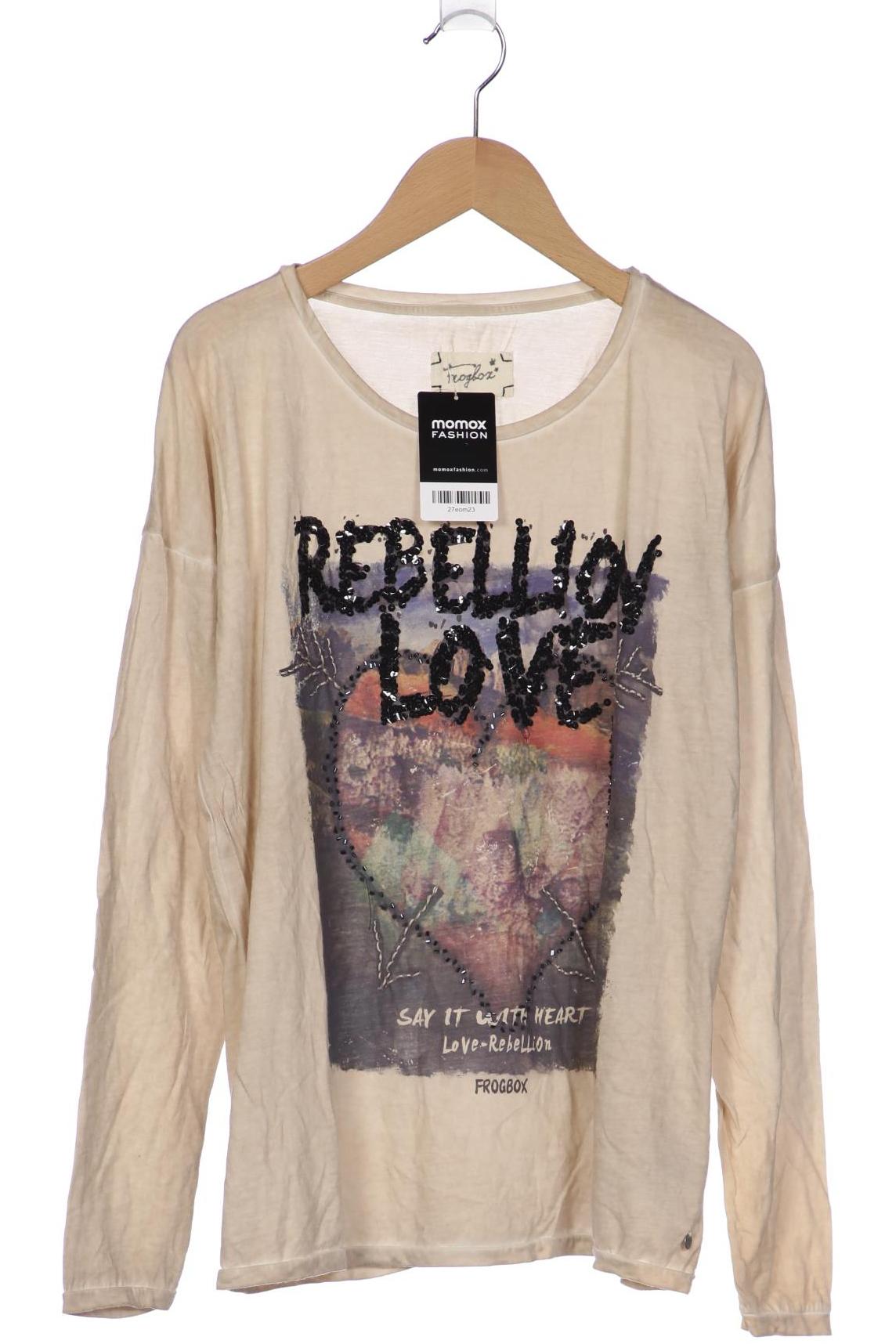 

Frogbox Damen Langarmshirt, beige