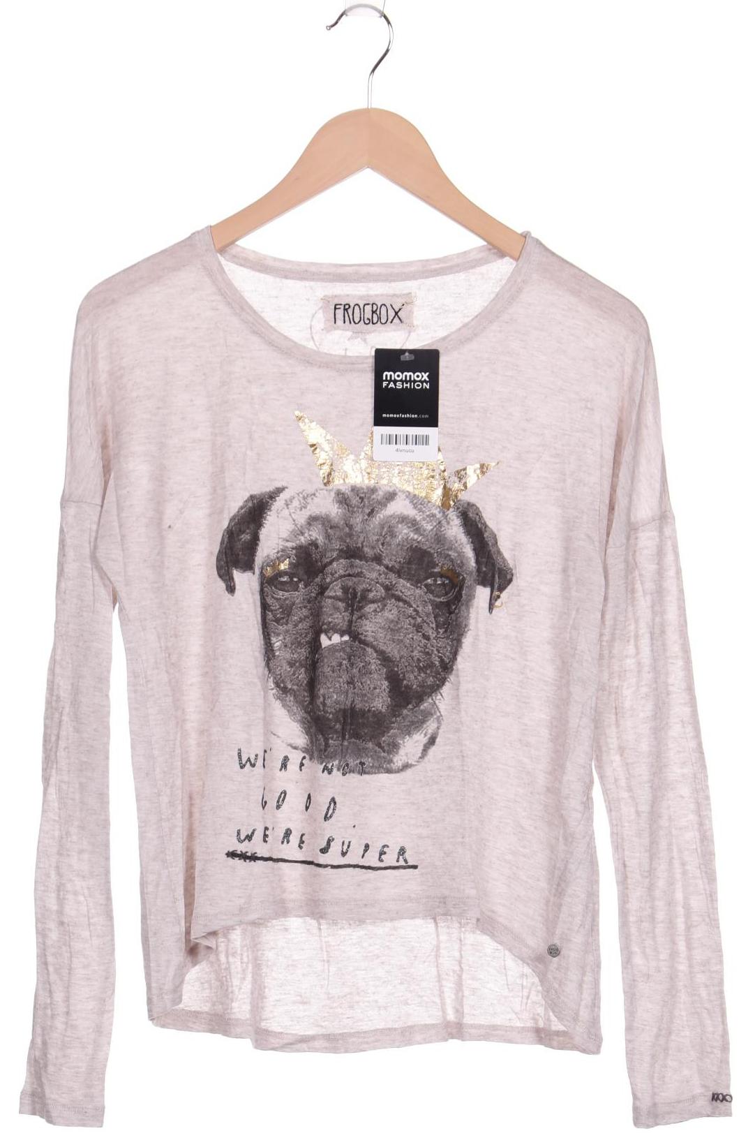 

Frogbox Damen Langarmshirt, beige, Gr. 40