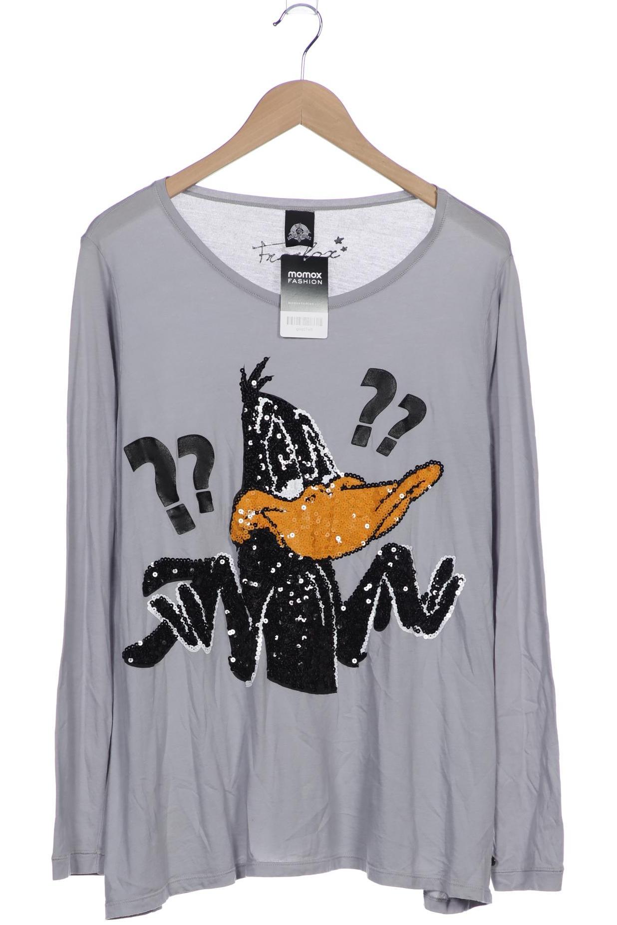 

Frogbox Damen Langarmshirt, grau, Gr. 42