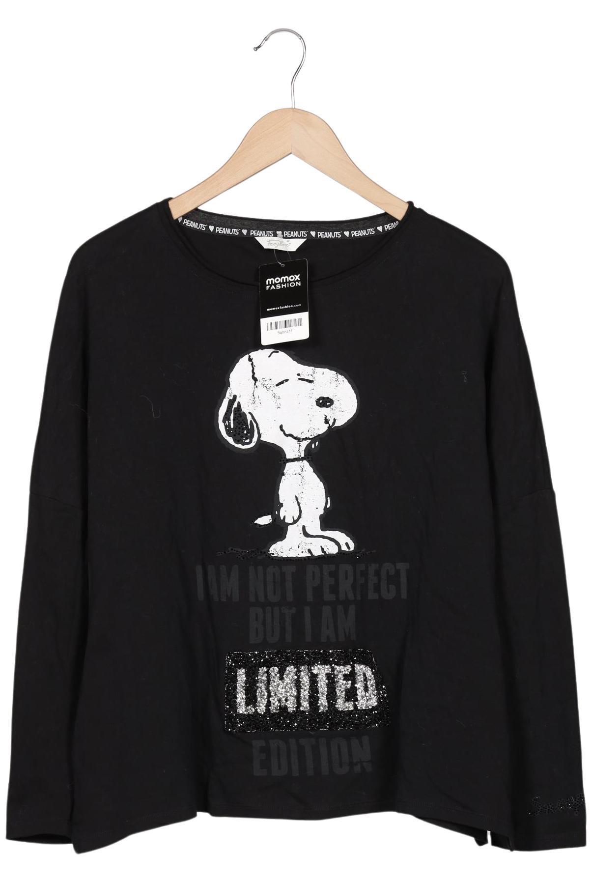 

Frogbox Damen Langarmshirt, schwarz, Gr. 36