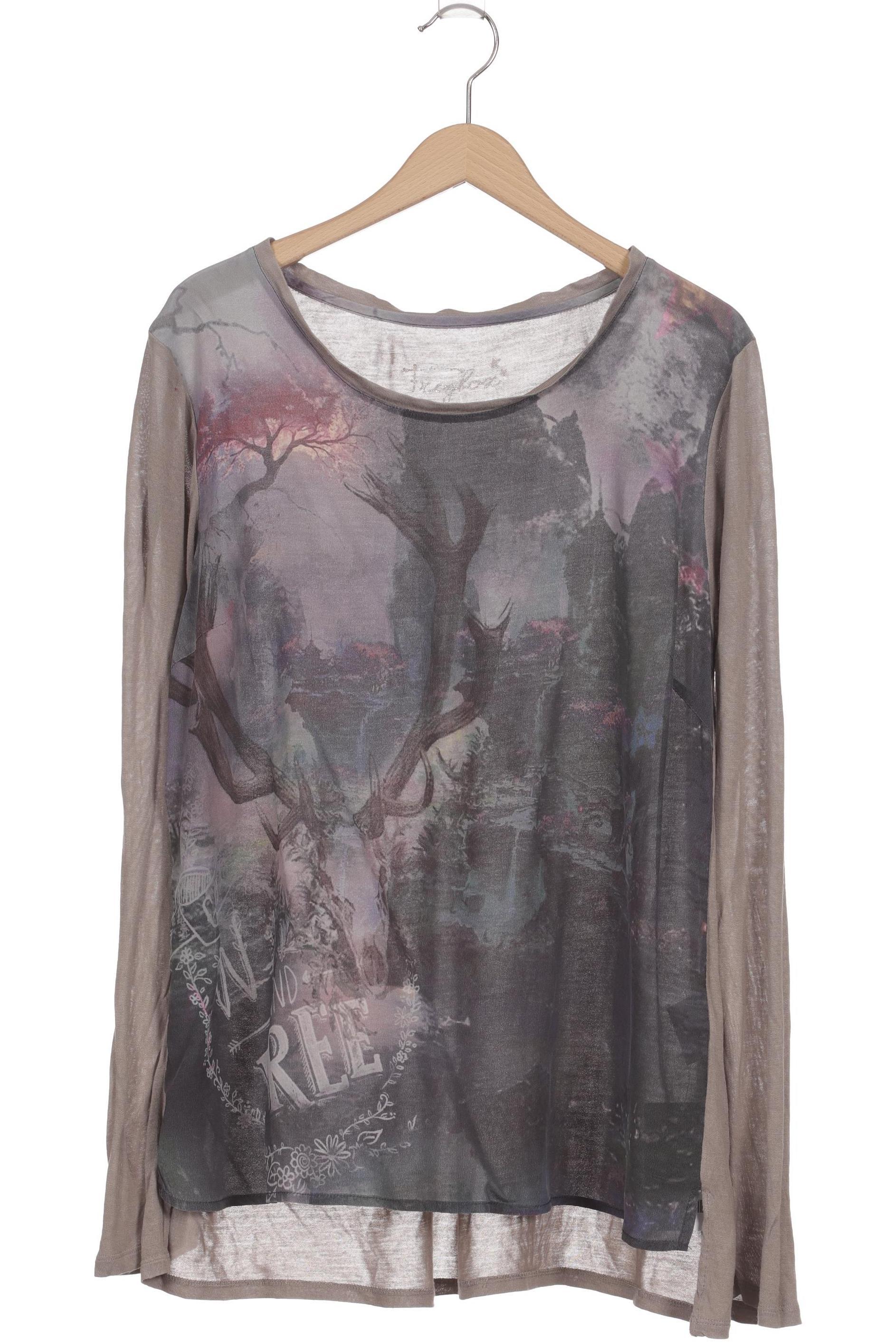 

Frogbox Damen Langarmshirt, grün, Gr. 40