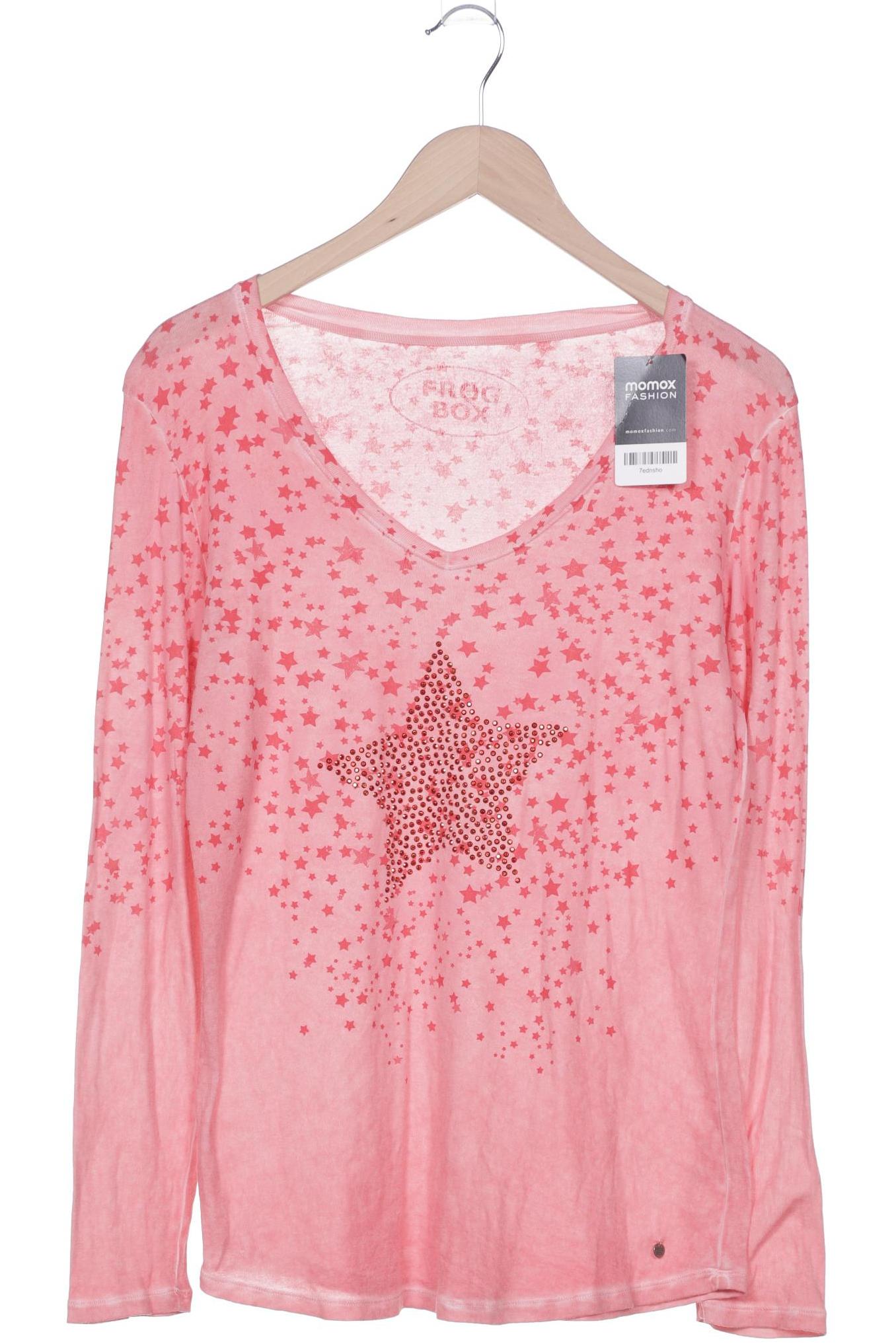 

Frogbox Damen Langarmshirt, pink, Gr. 38