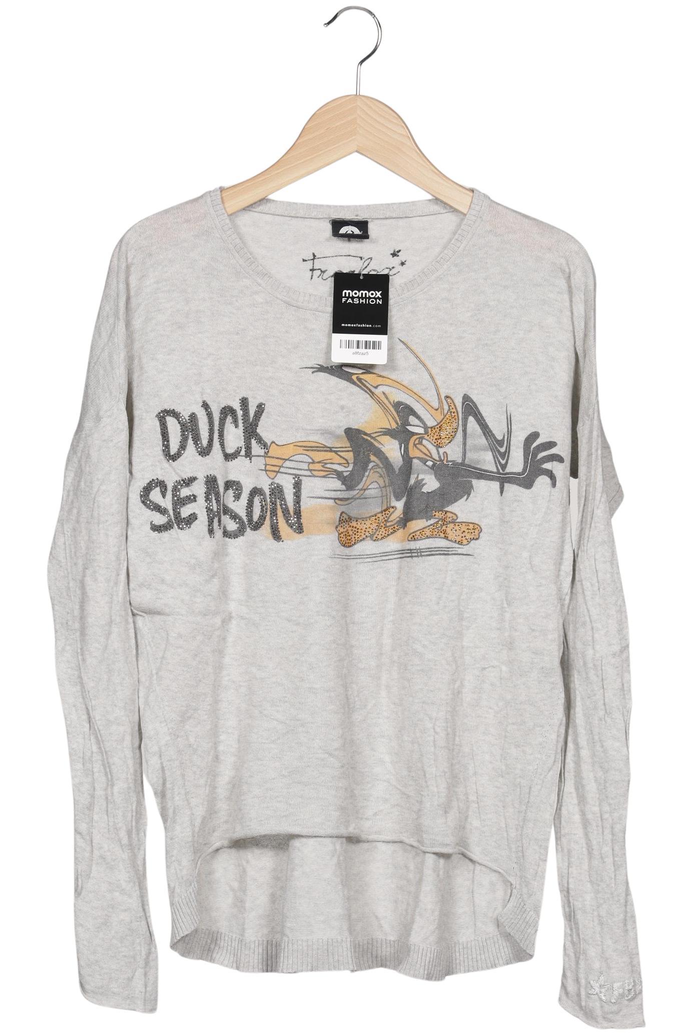 

Frogbox Damen Langarmshirt, grau, Gr. 42