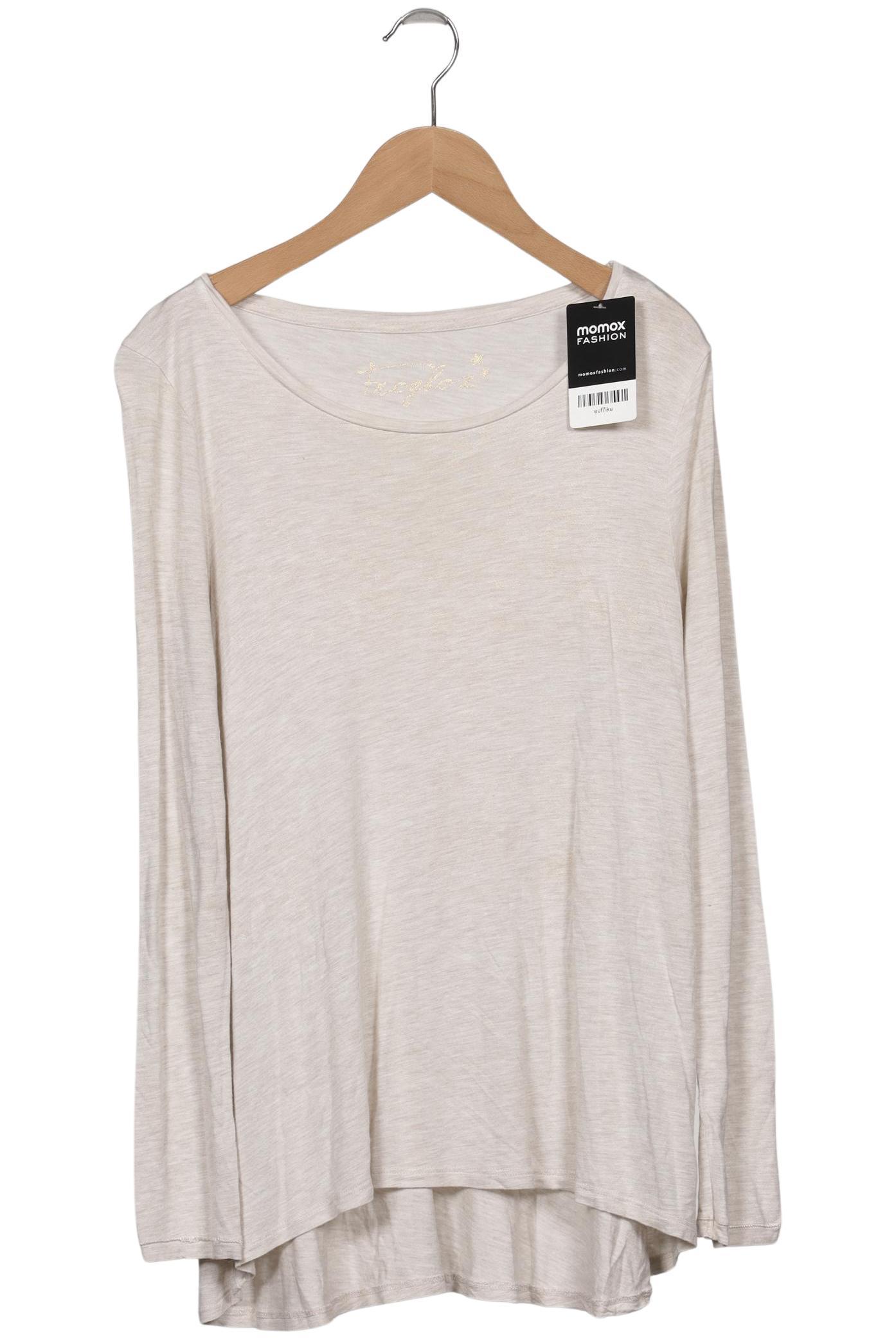 

Frogbox Damen Langarmshirt, beige, Gr. 36