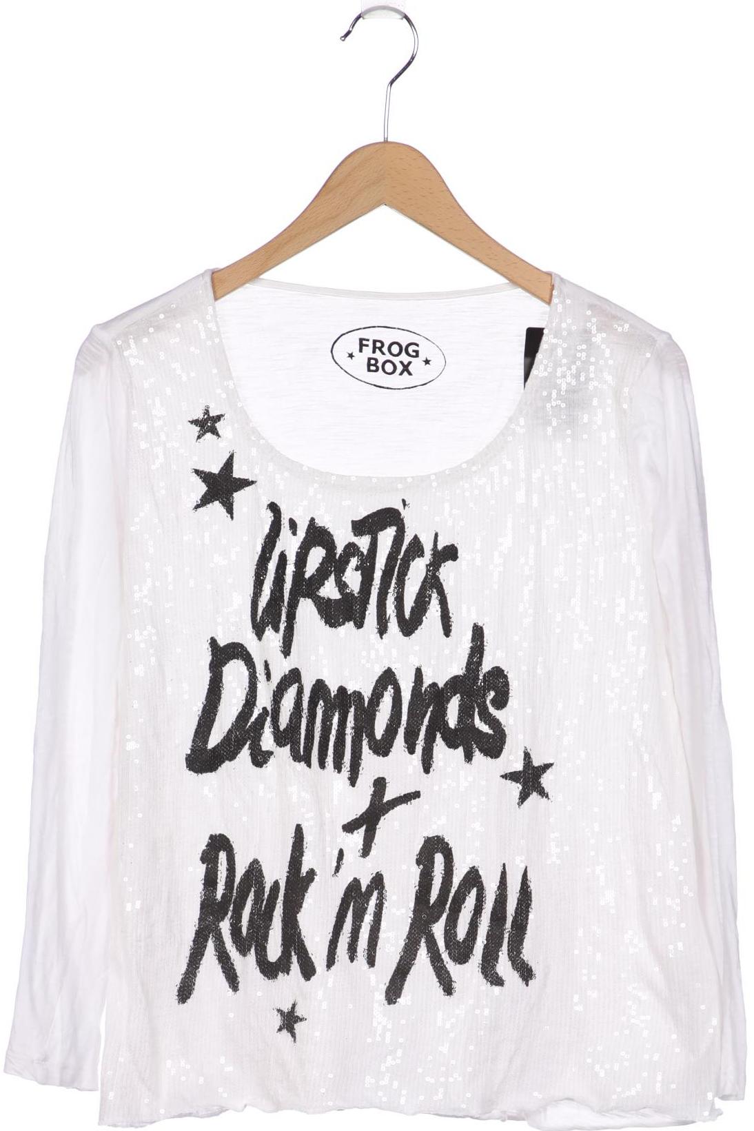 

Frogbox Damen Langarmshirt, weiß