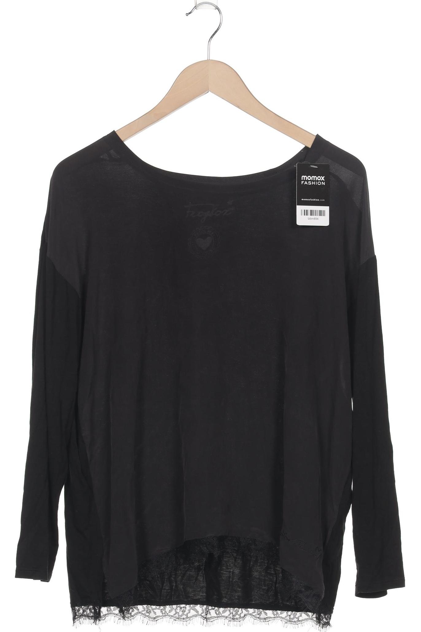 

Frogbox Damen Langarmshirt, schwarz, Gr. 42