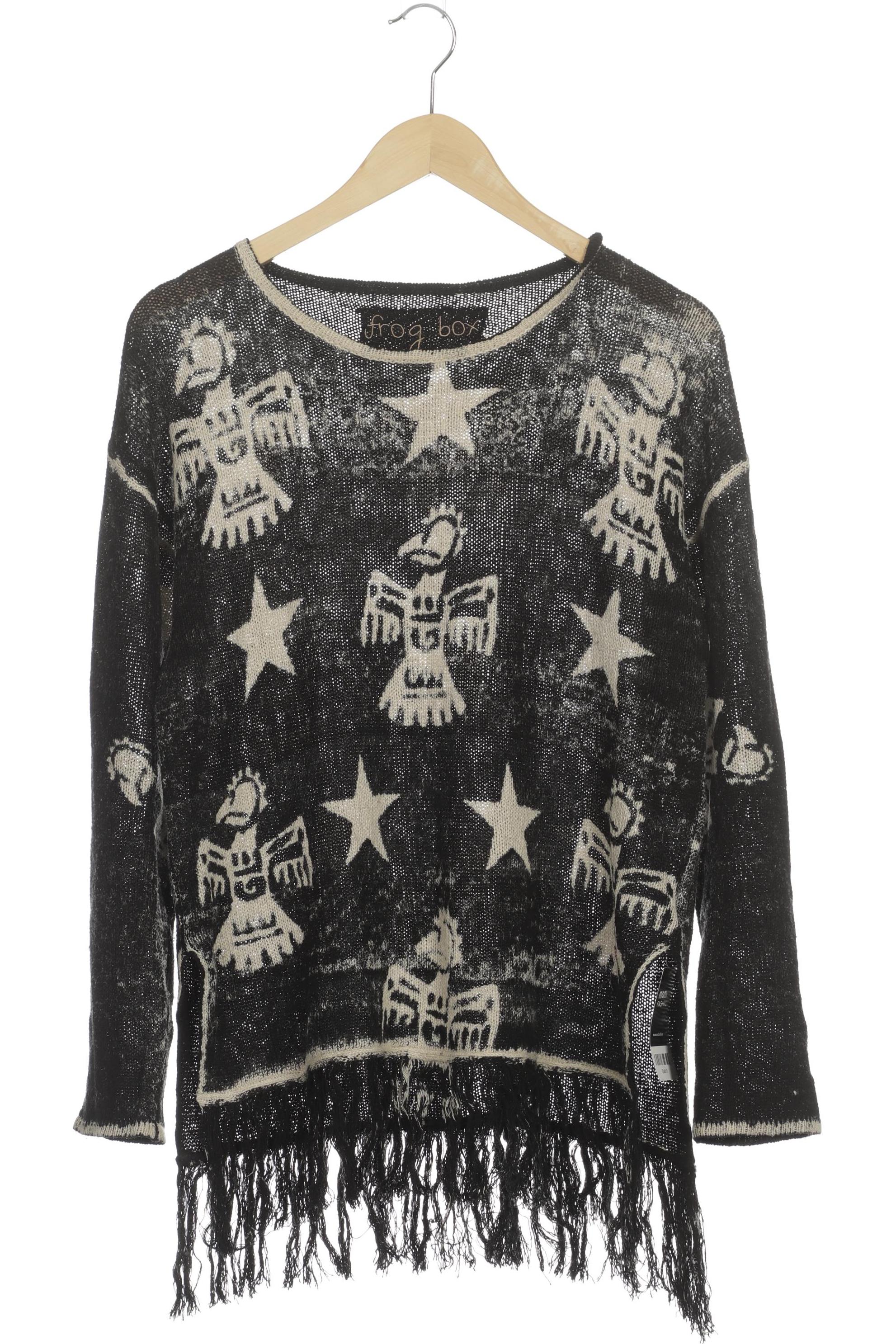 

Frogbox Damen Pullover, schwarz, Gr.