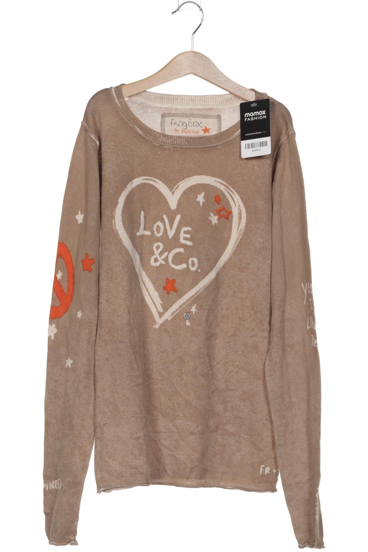 

Frogbox Damen Pullover, beige, Gr. 34