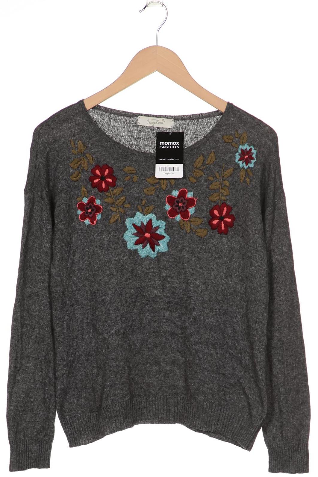 

Frogbox Damen Pullover, grau