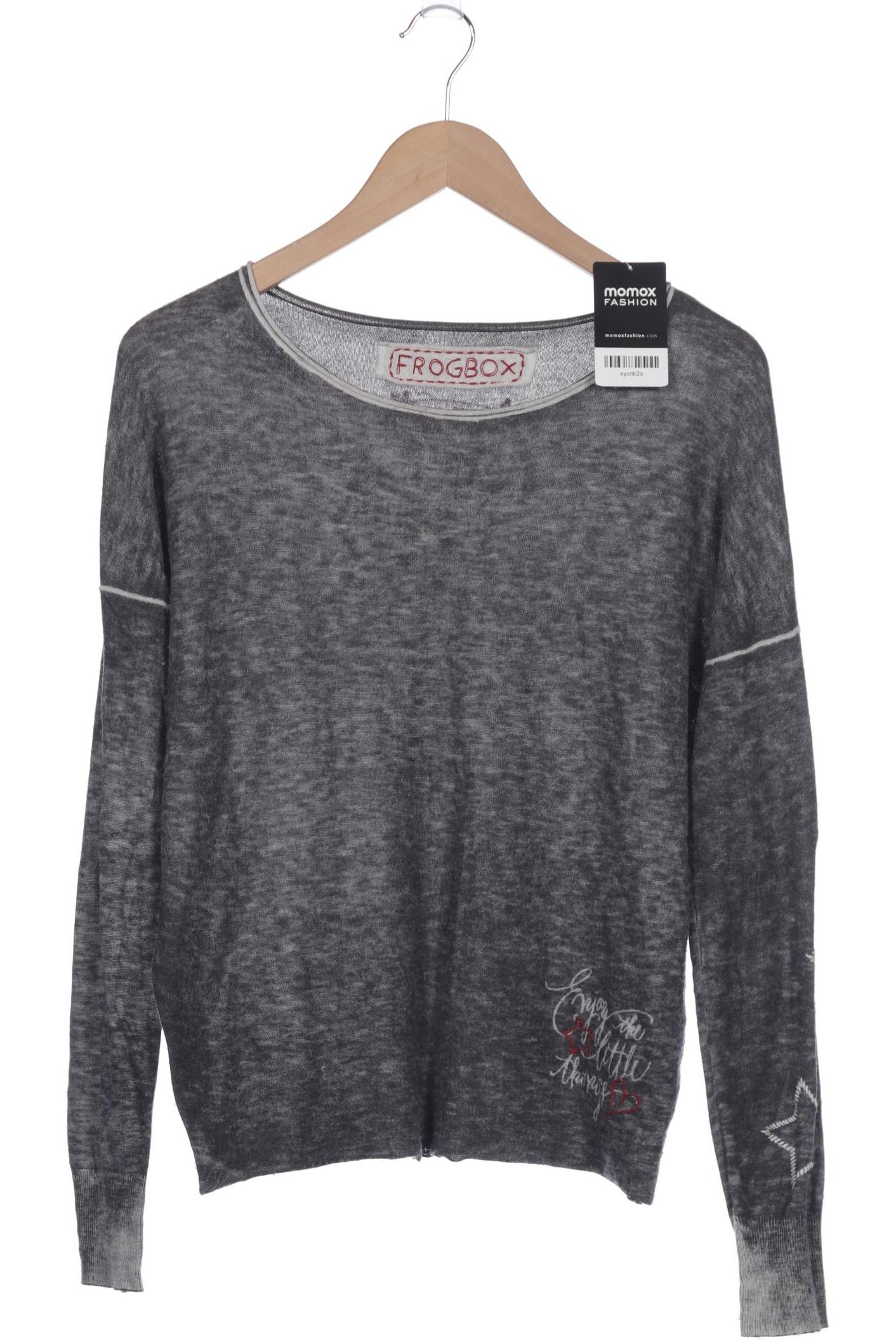 

Frogbox Damen Pullover, grau, Gr. 34