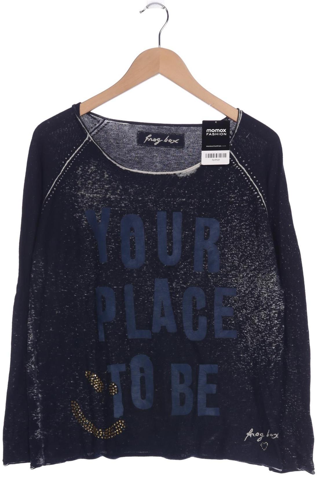

Frogbox Damen Pullover, marineblau, Gr. 40