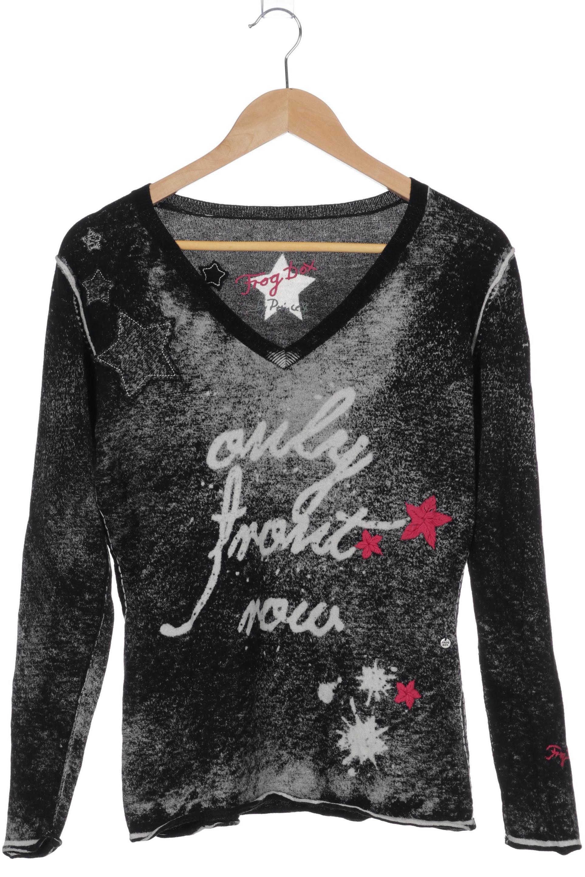 

Frogbox Damen Pullover, schwarz, Gr. 38