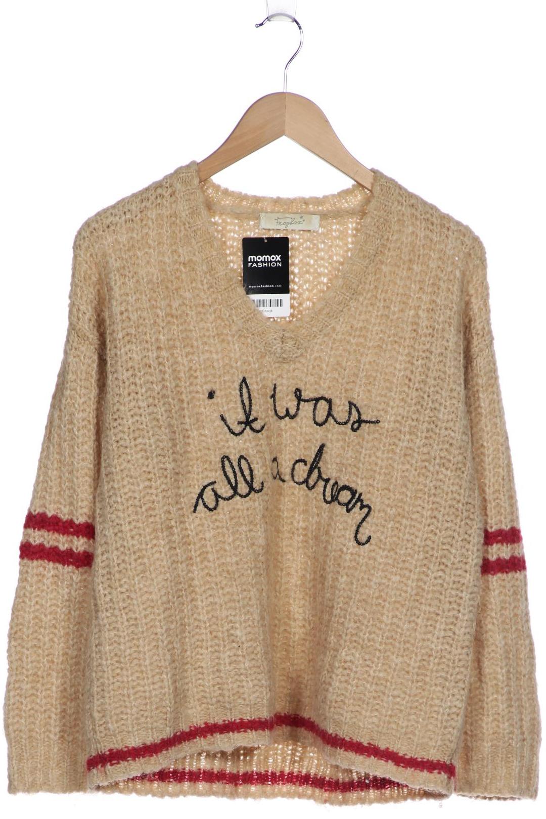 

Frogbox Damen Pullover, beige, Gr. 38