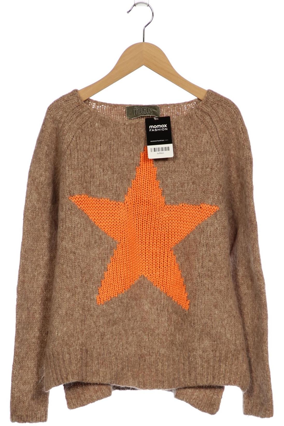 

Frogbox Damen Pullover, braun, Gr. 36