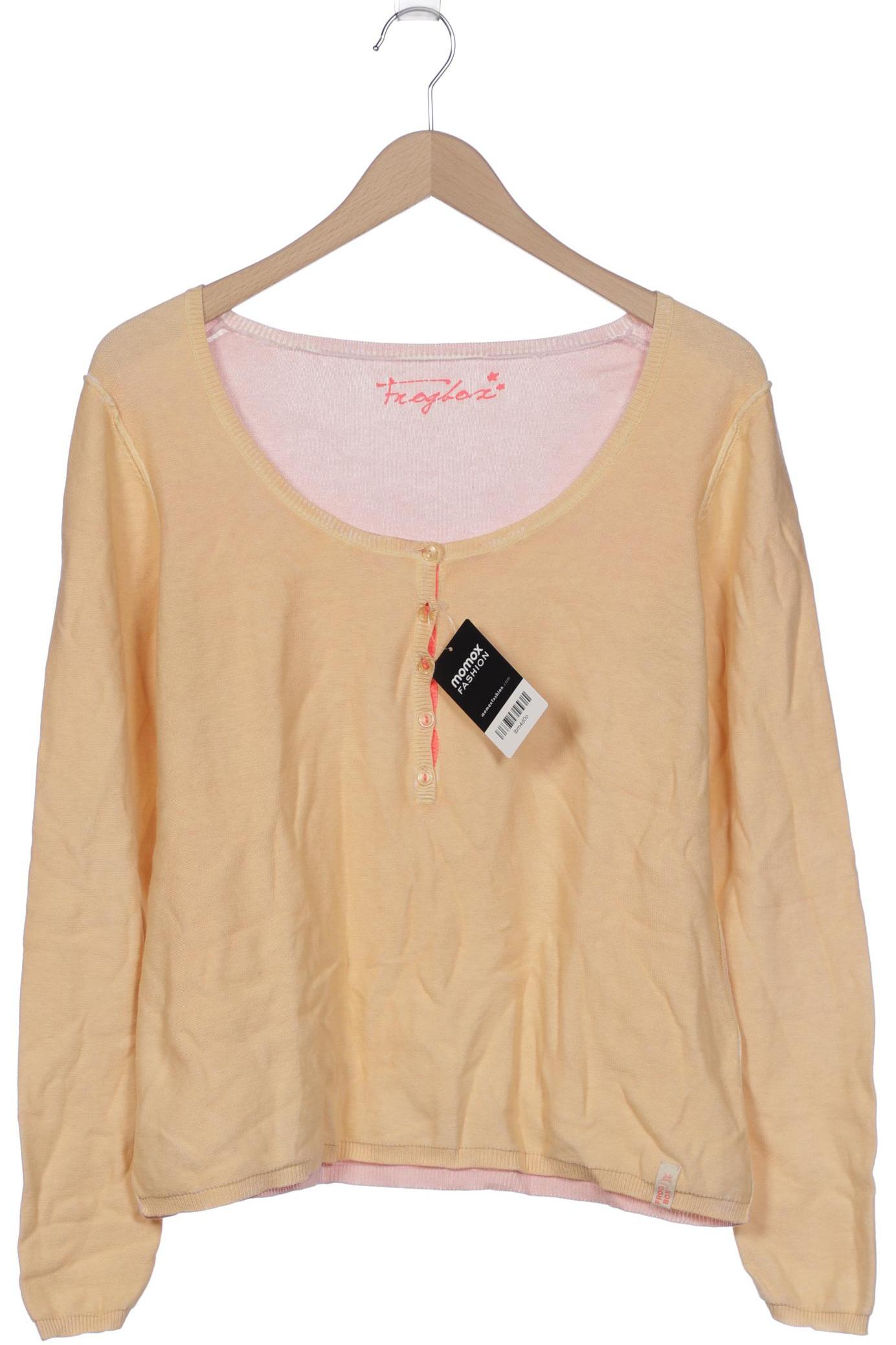 

Frogbox Damen Pullover, gelb, Gr. 42
