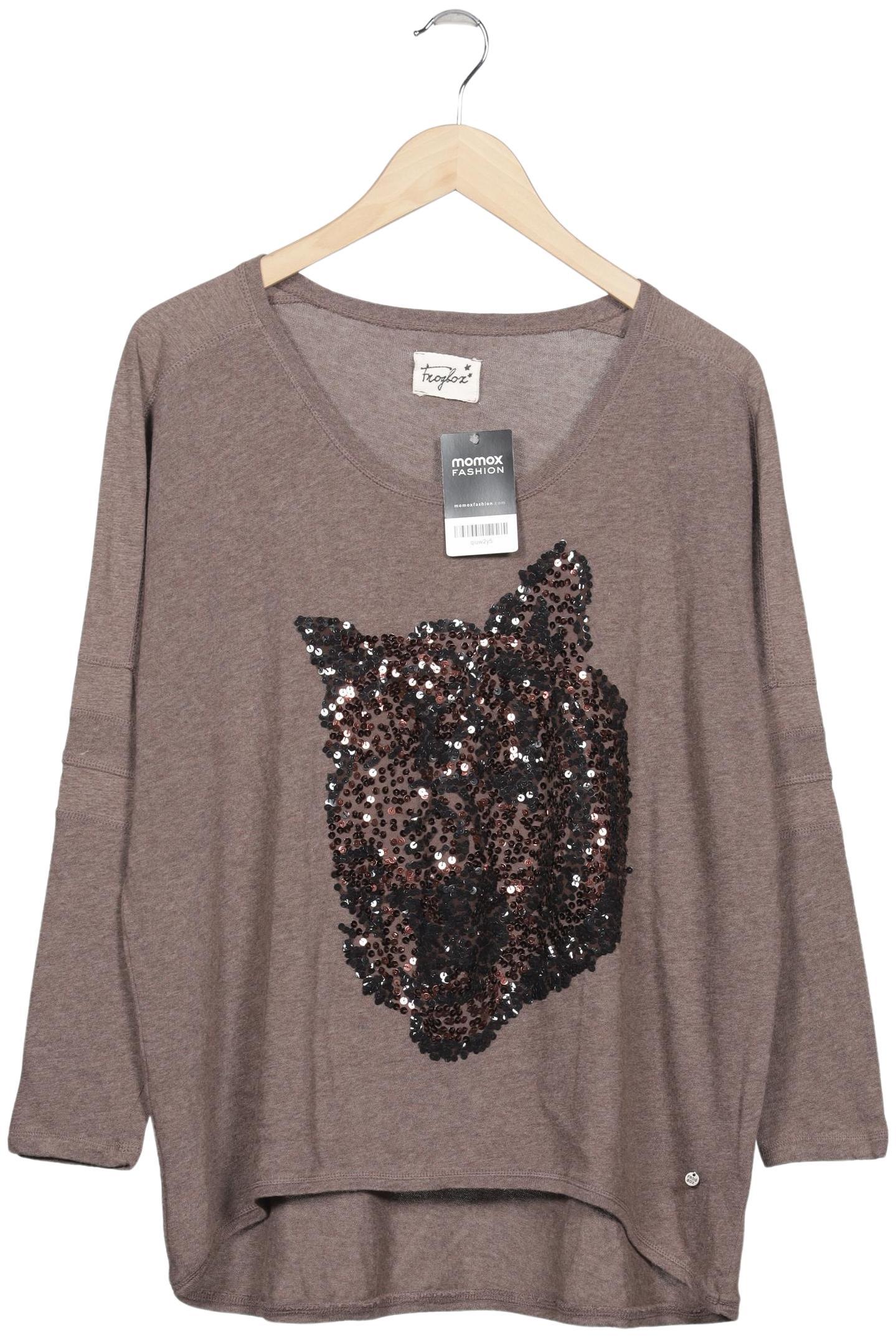 

Frogbox Damen Pullover, braun, Gr. 34