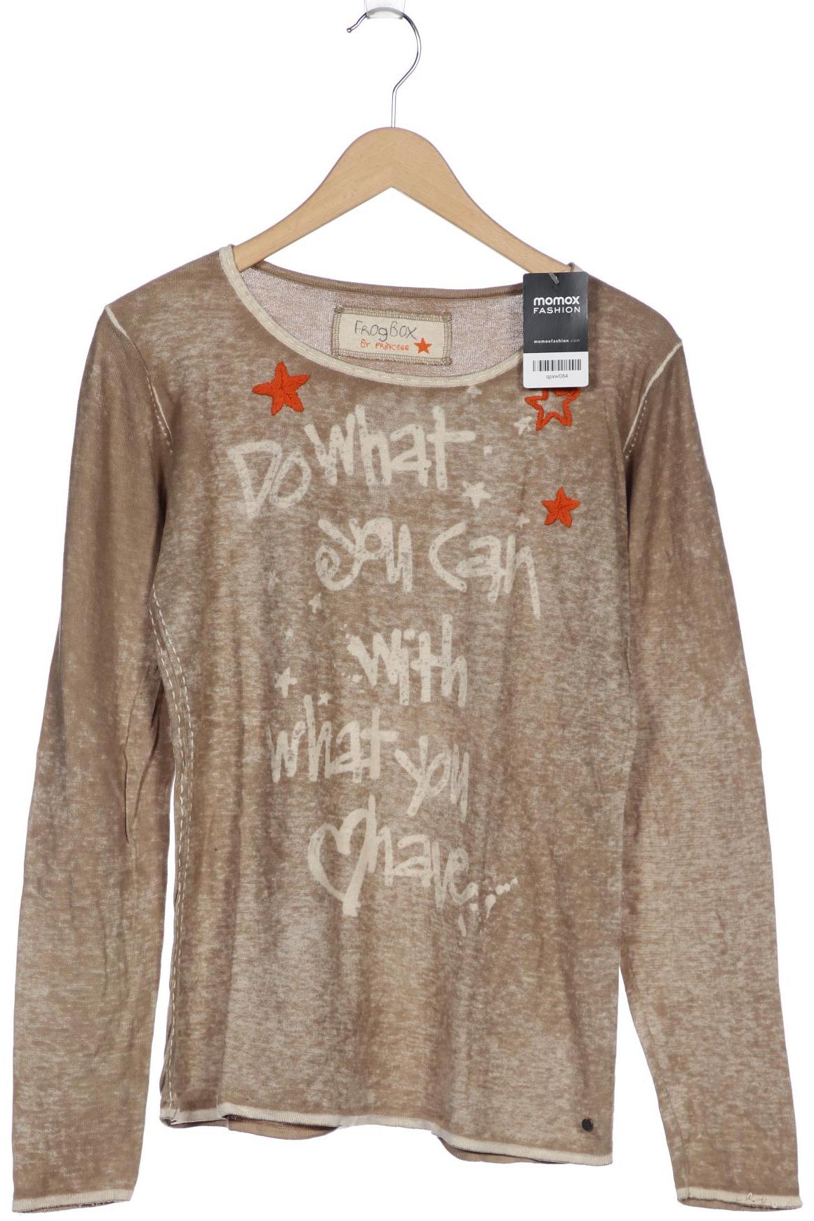 

Frogbox Damen Pullover, beige