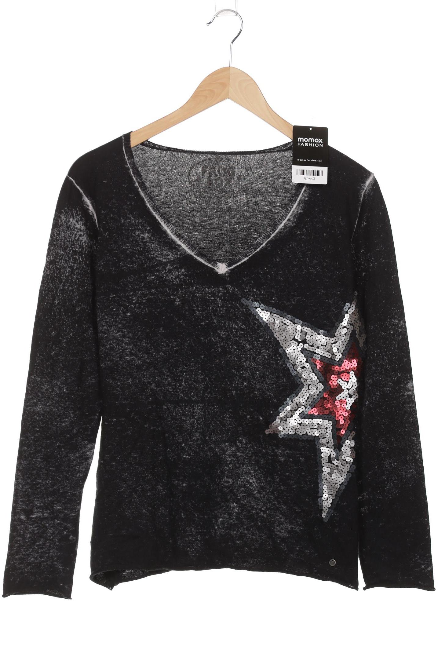 

Frogbox Damen Pullover, schwarz, Gr. 40