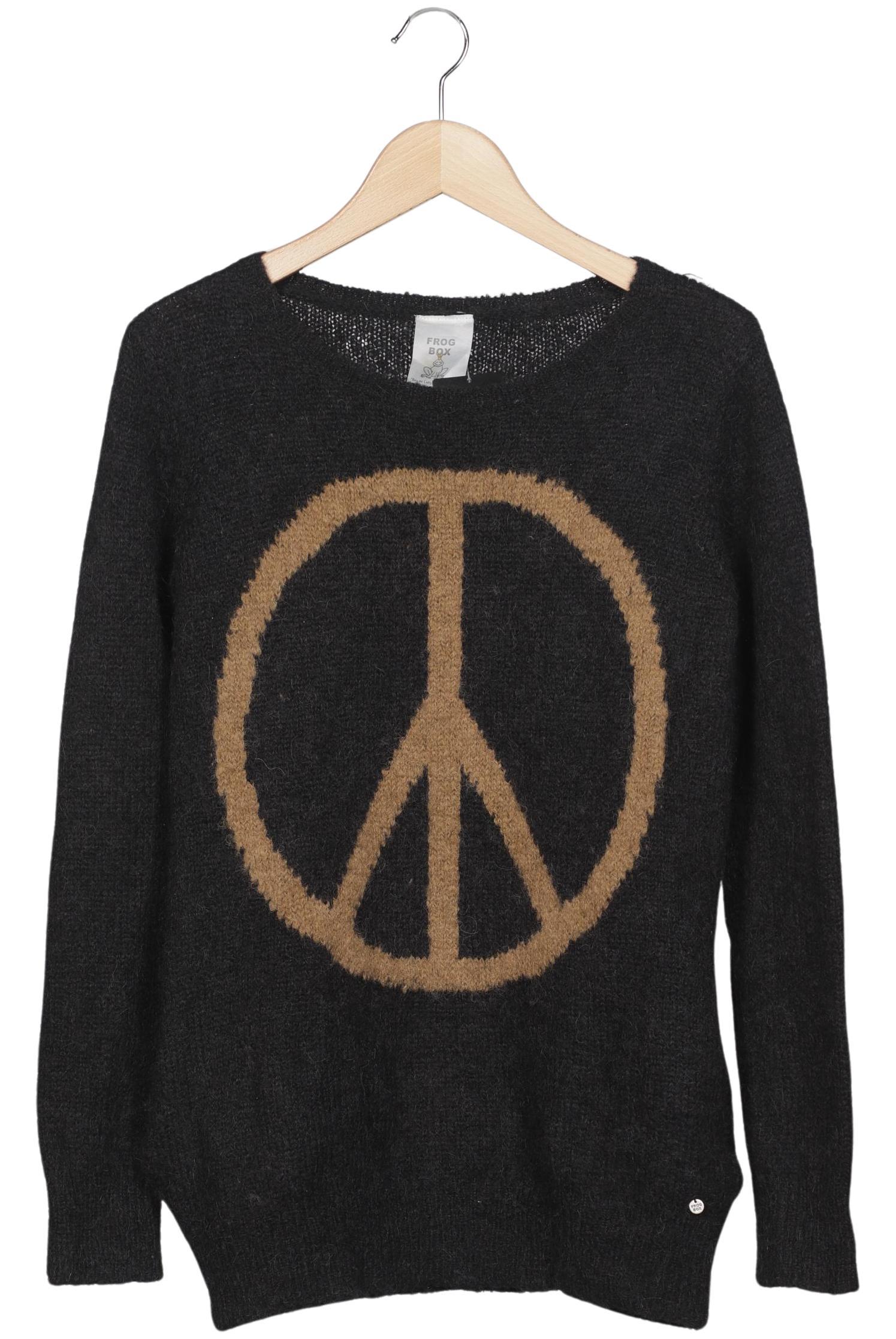 

Frogbox Damen Pullover, schwarz, Gr. 36