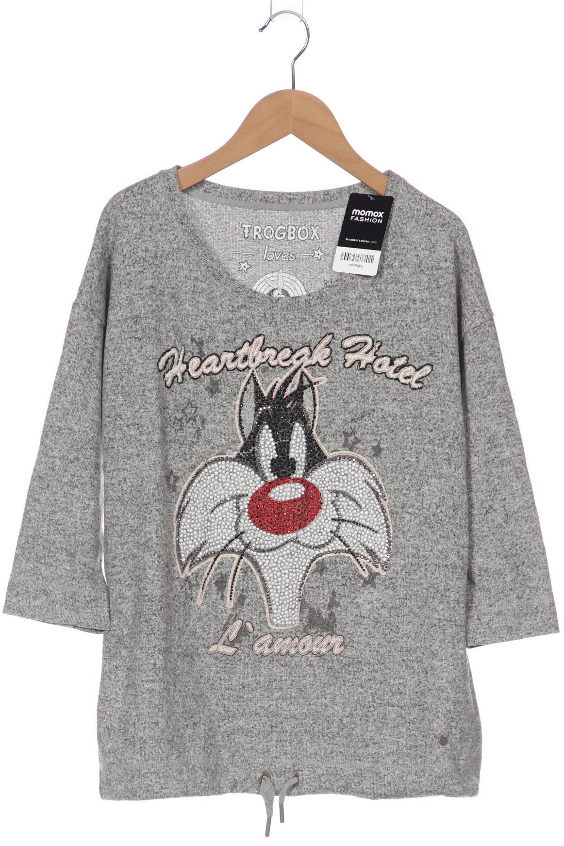 

Frogbox Damen Pullover, grau, Gr. 36