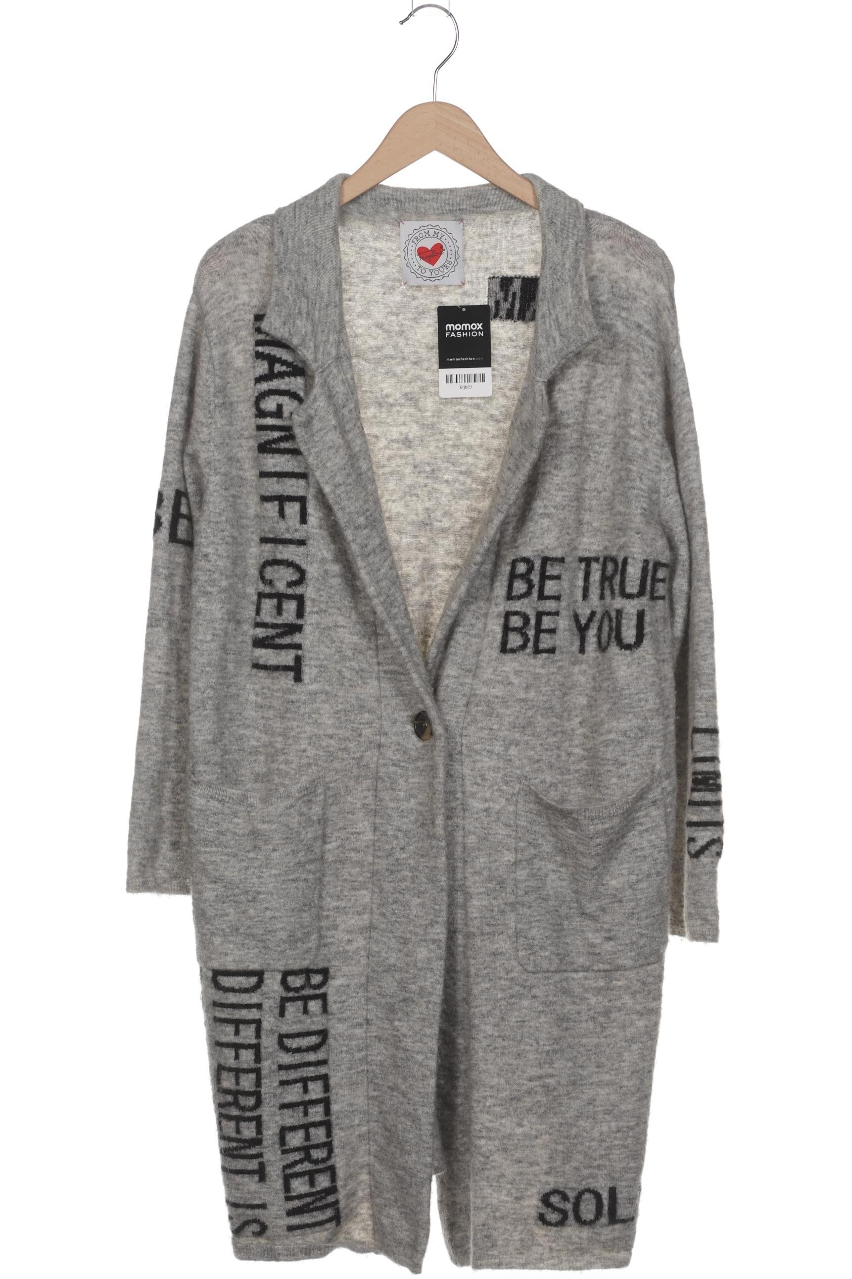 

Frogbox Damen Strickjacke, grau, Gr. 44