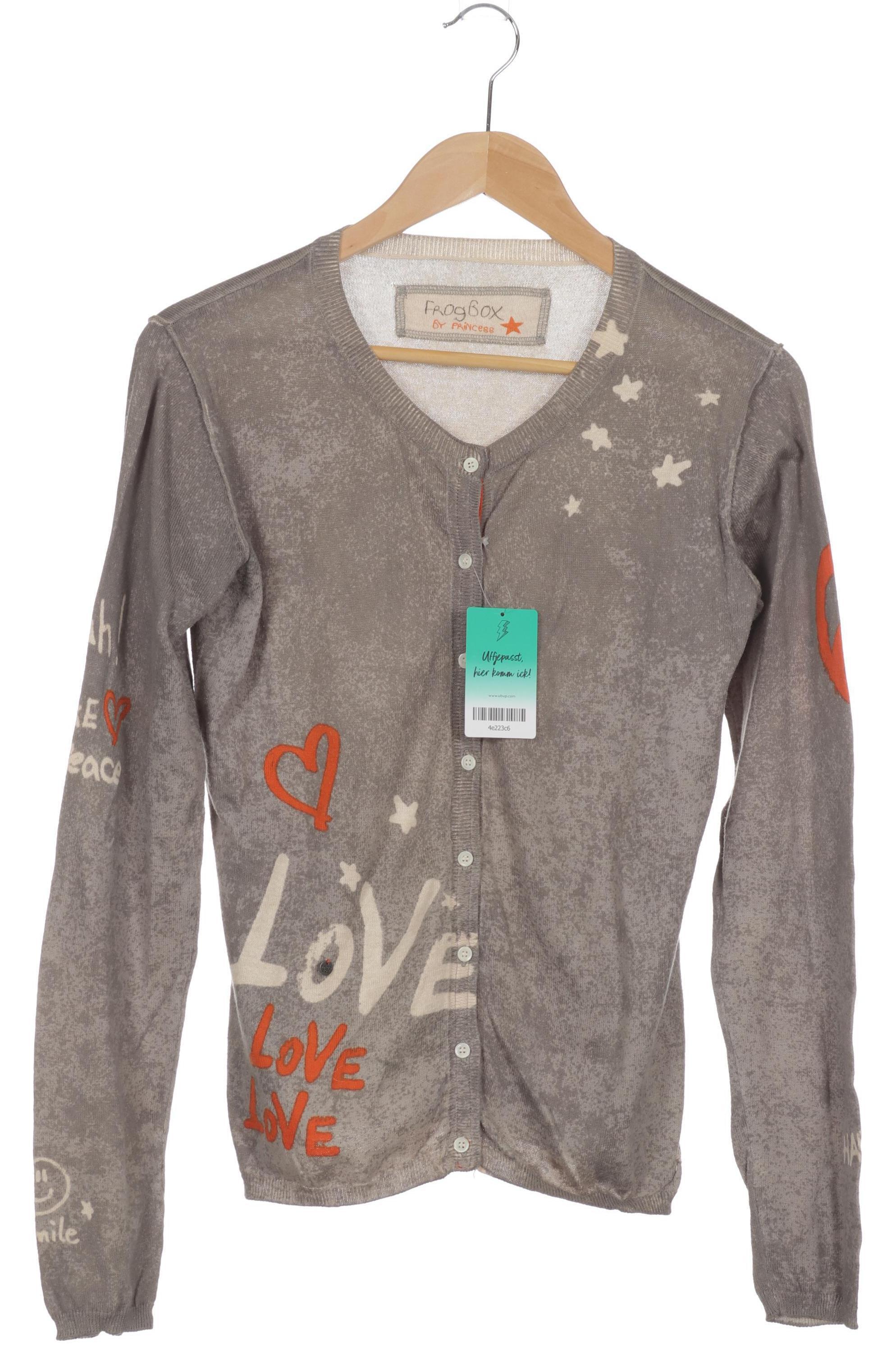 

Frogbox Damen Strickjacke, grau, Gr. 38