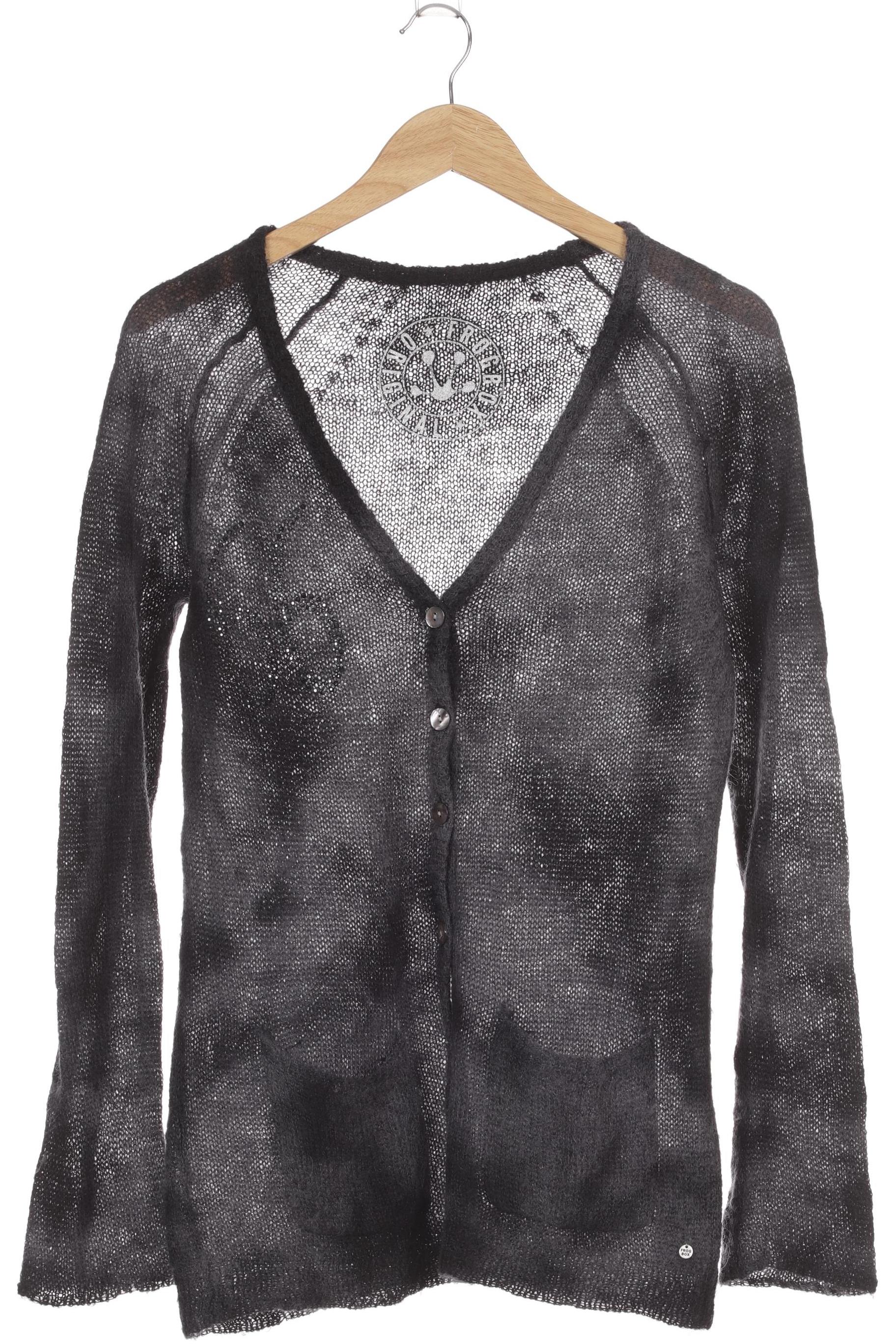 

Frogbox Damen Strickjacke, grau, Gr. 40