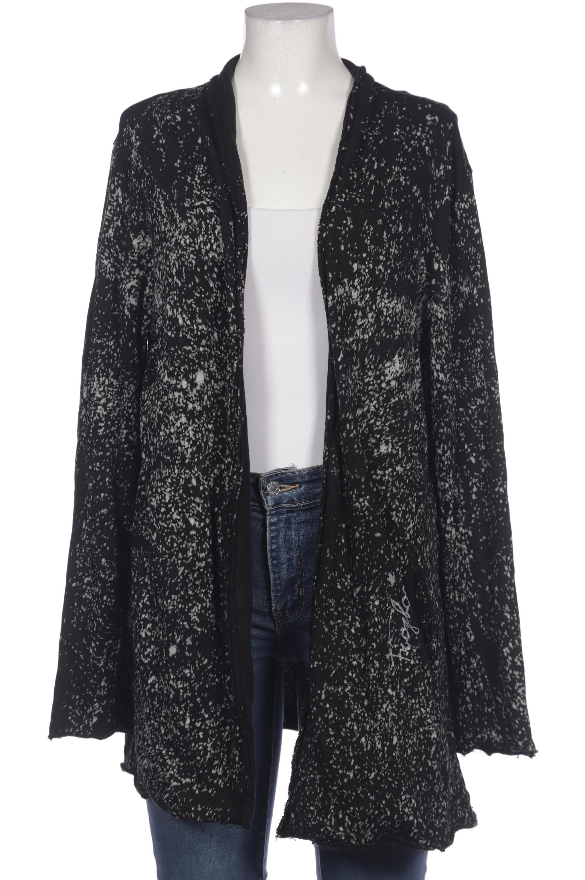 

Frogbox Damen Strickjacke, schwarz, Gr. 40