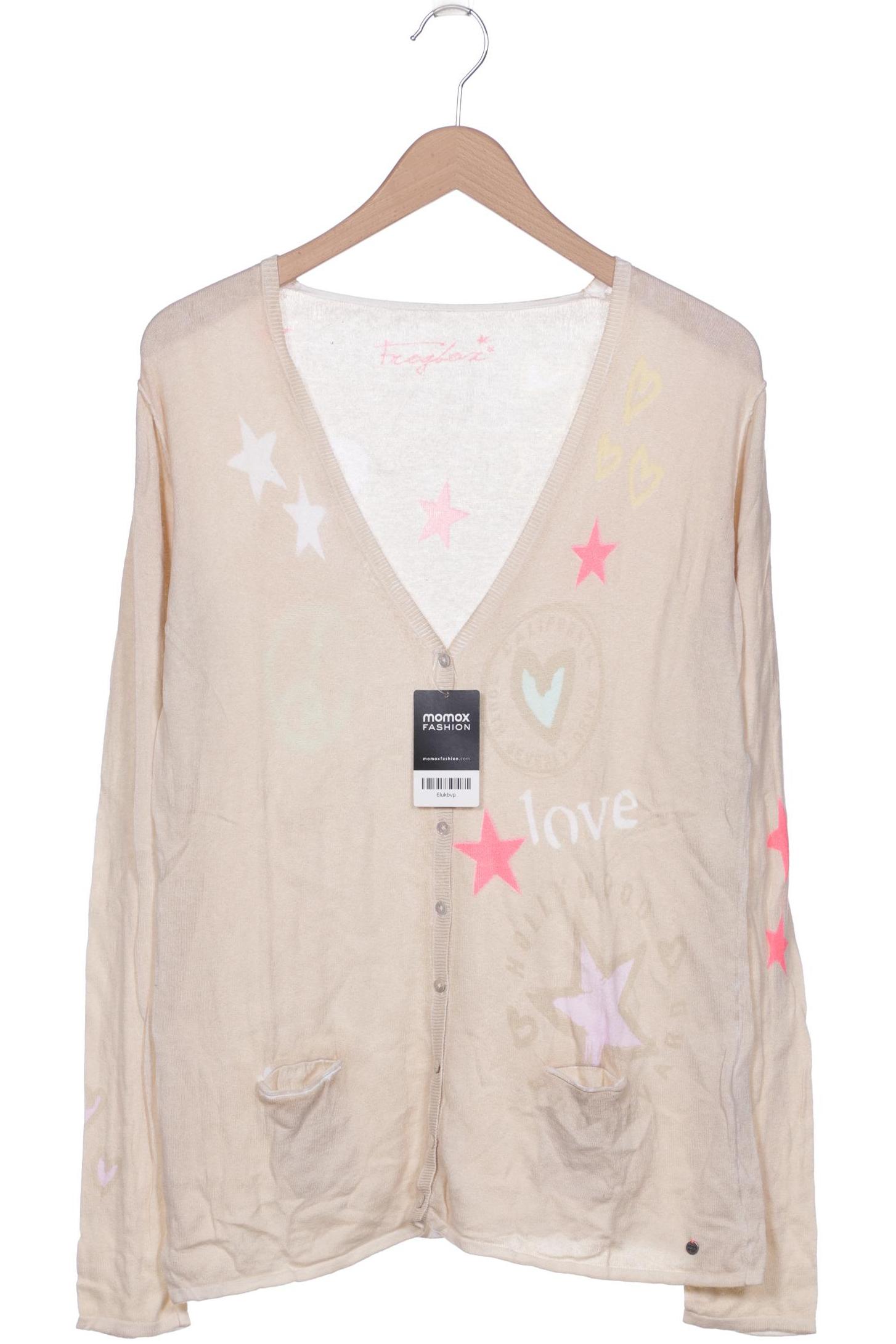 

Frogbox Damen Strickjacke, beige