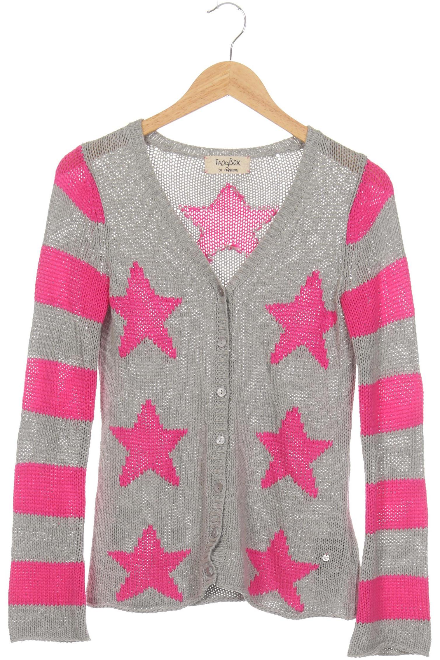

Frogbox Damen Strickjacke, grau, Gr. 36