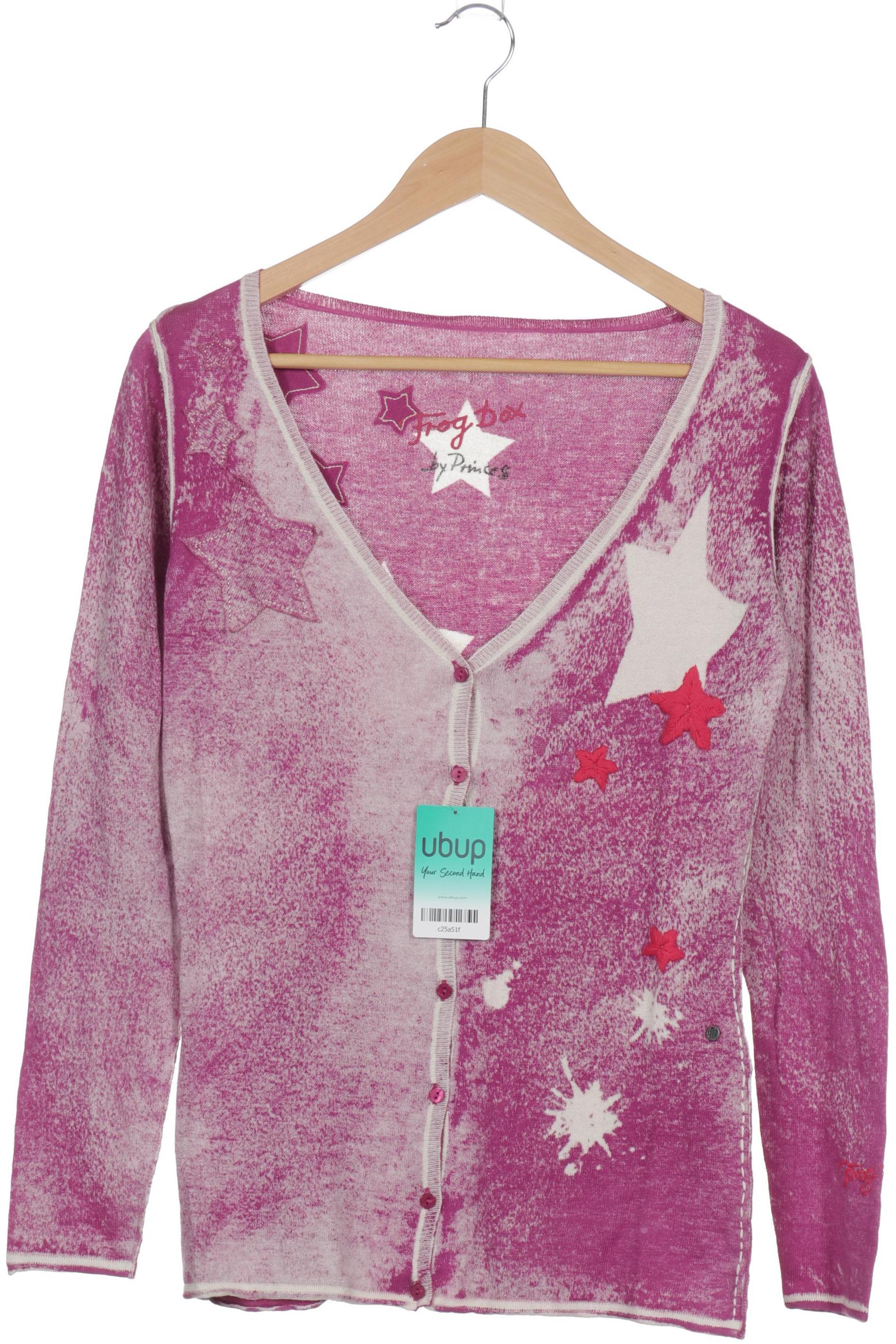 

Frogbox Damen Strickjacke, pink, Gr. 34