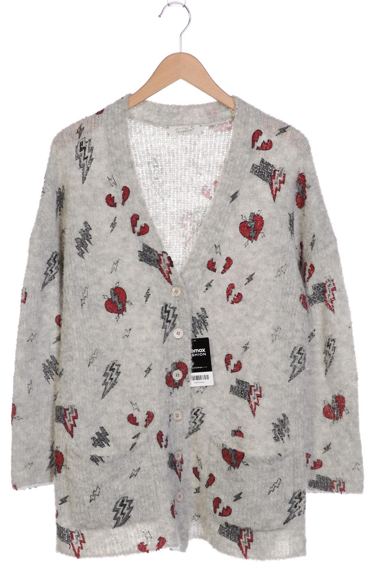 

Frogbox Damen Strickjacke, grau, Gr. 42