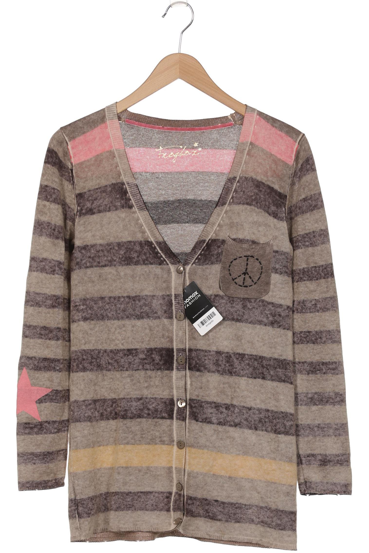 

Frogbox Damen Strickjacke, braun, Gr. 38