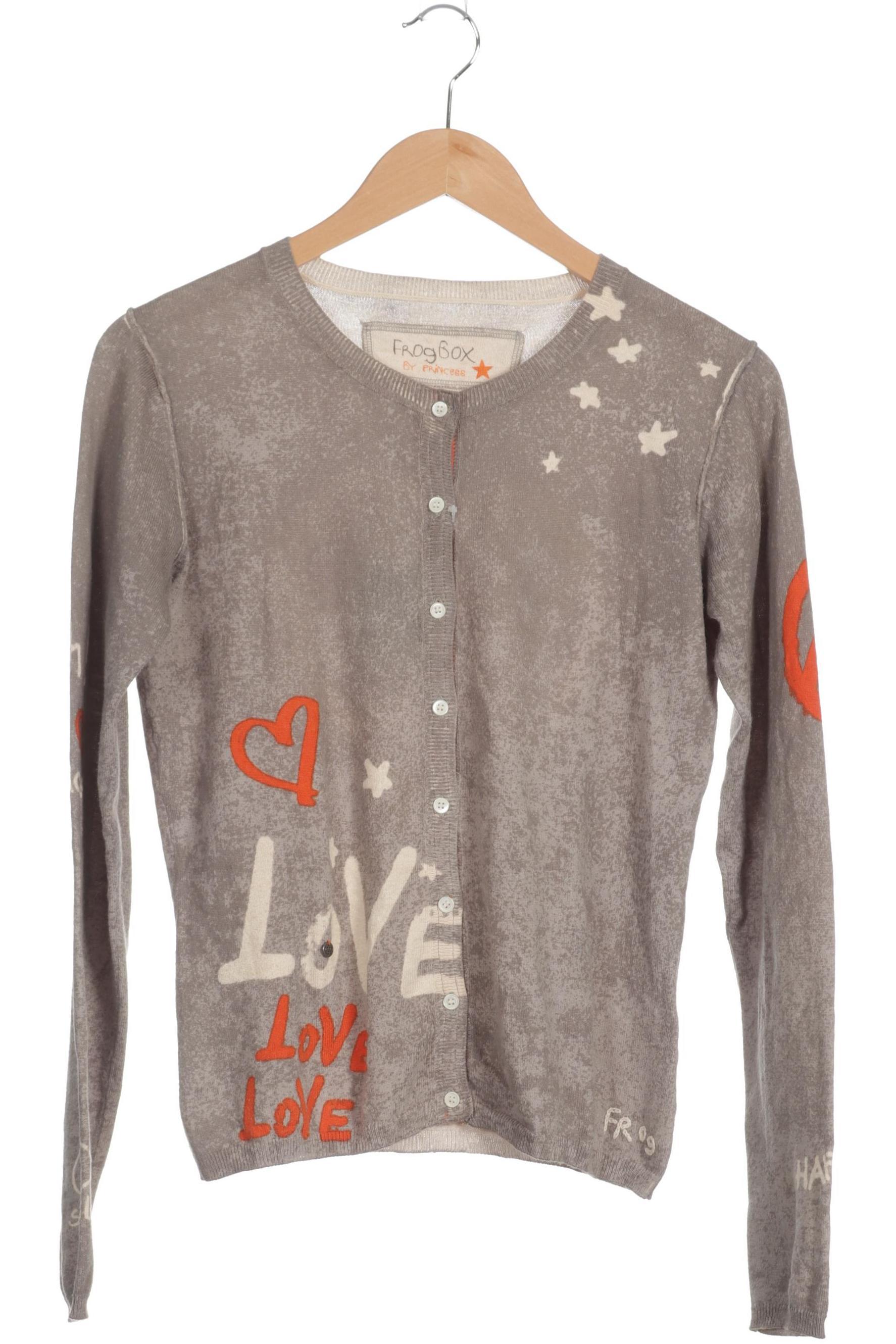 

Frogbox Damen Strickjacke, grau, Gr.