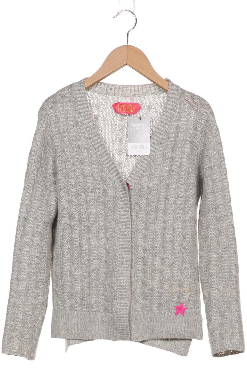 

Frogbox Damen Strickjacke, grau, Gr. 34