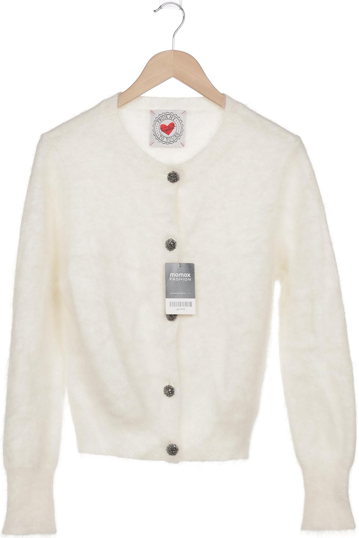 

Frogbox Damen Strickjacke, weiß, Gr. 40