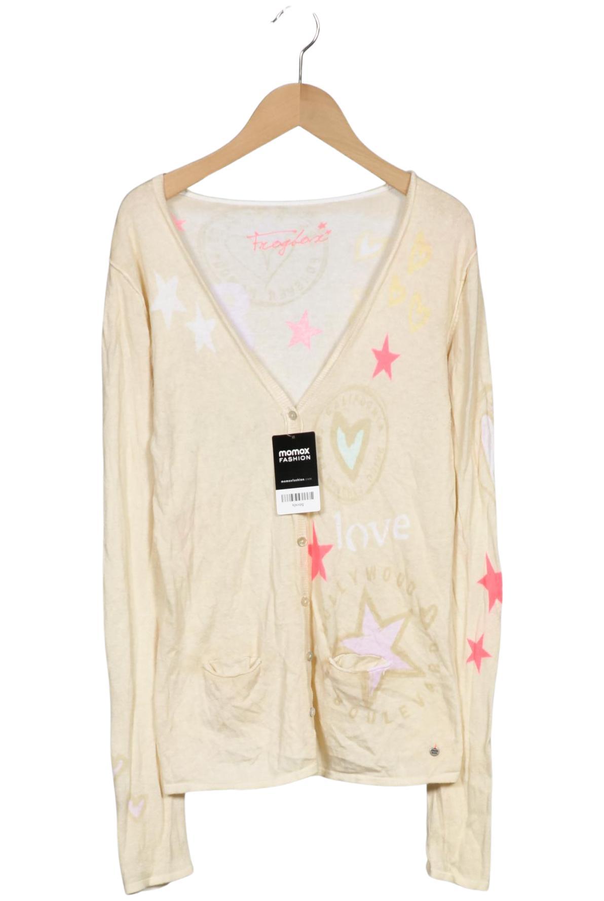 

Frogbox Damen Strickjacke, beige, Gr. 38