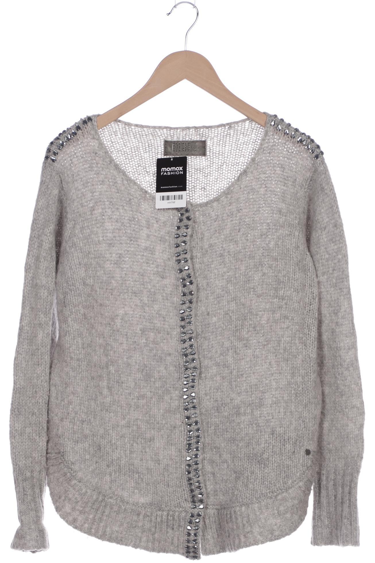 

Frogbox Damen Strickjacke, grau, Gr. 40