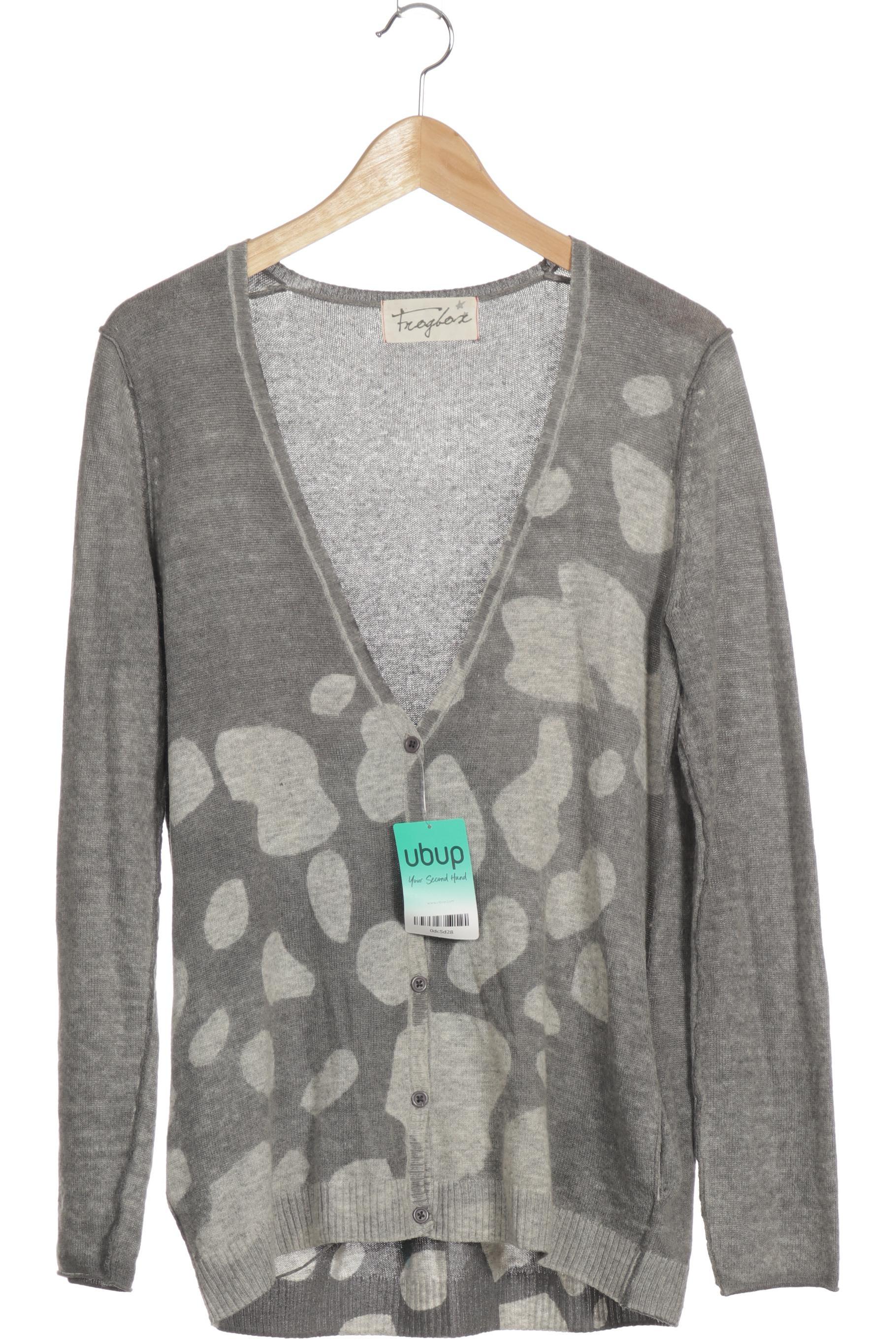 

Frogbox Damen Strickjacke, grau, Gr. 38