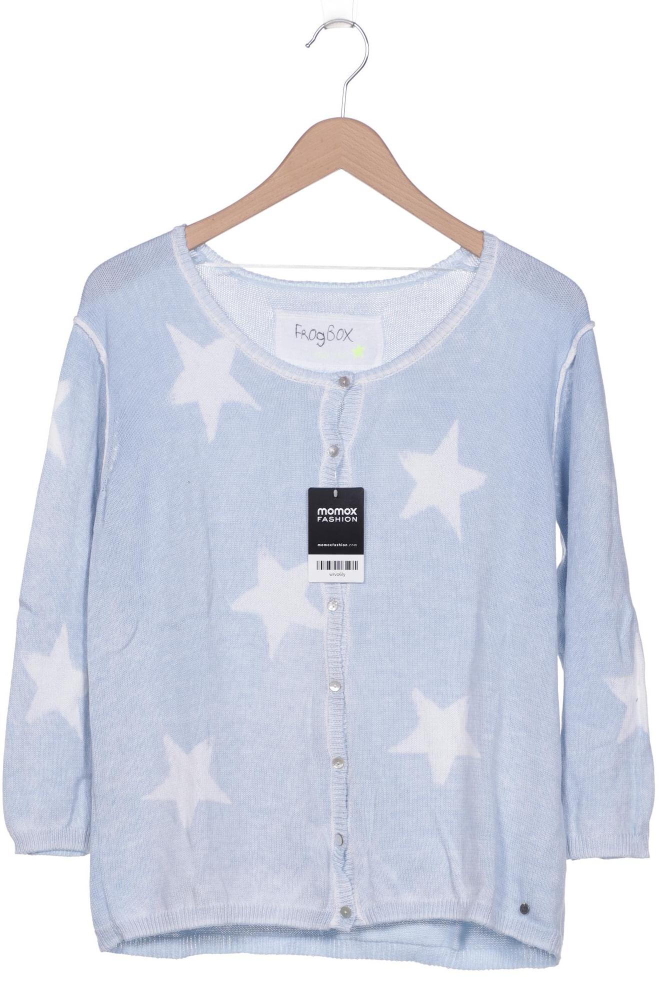 

Frogbox Damen Strickjacke, hellblau