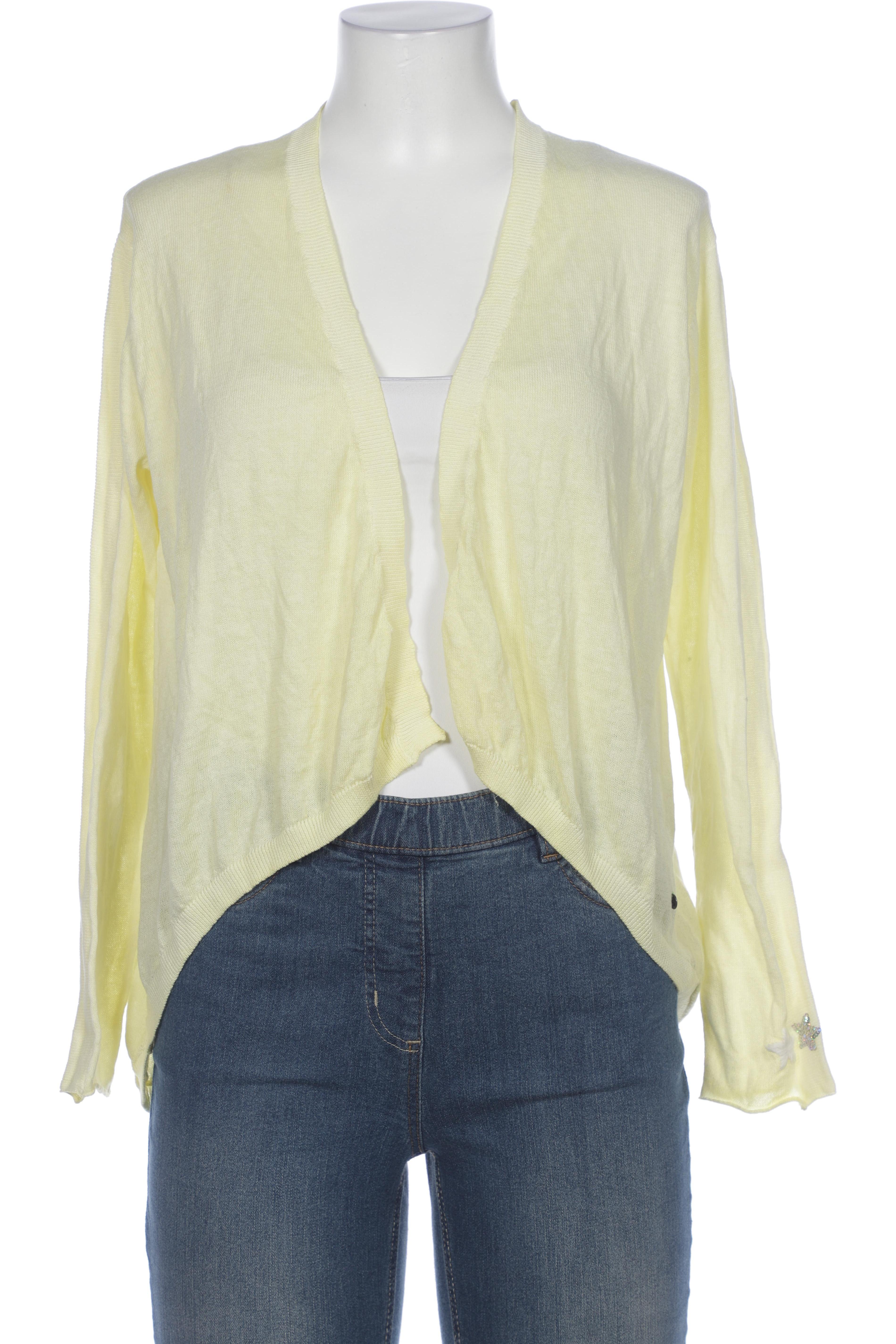 

Frogbox Damen Strickjacke, gelb, Gr. 36