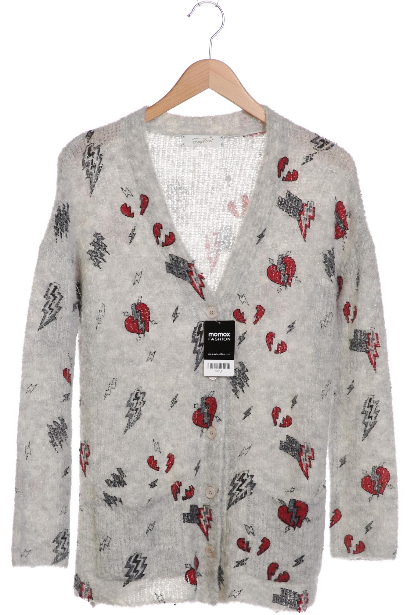

Frogbox Damen Strickjacke, grau, Gr. 36