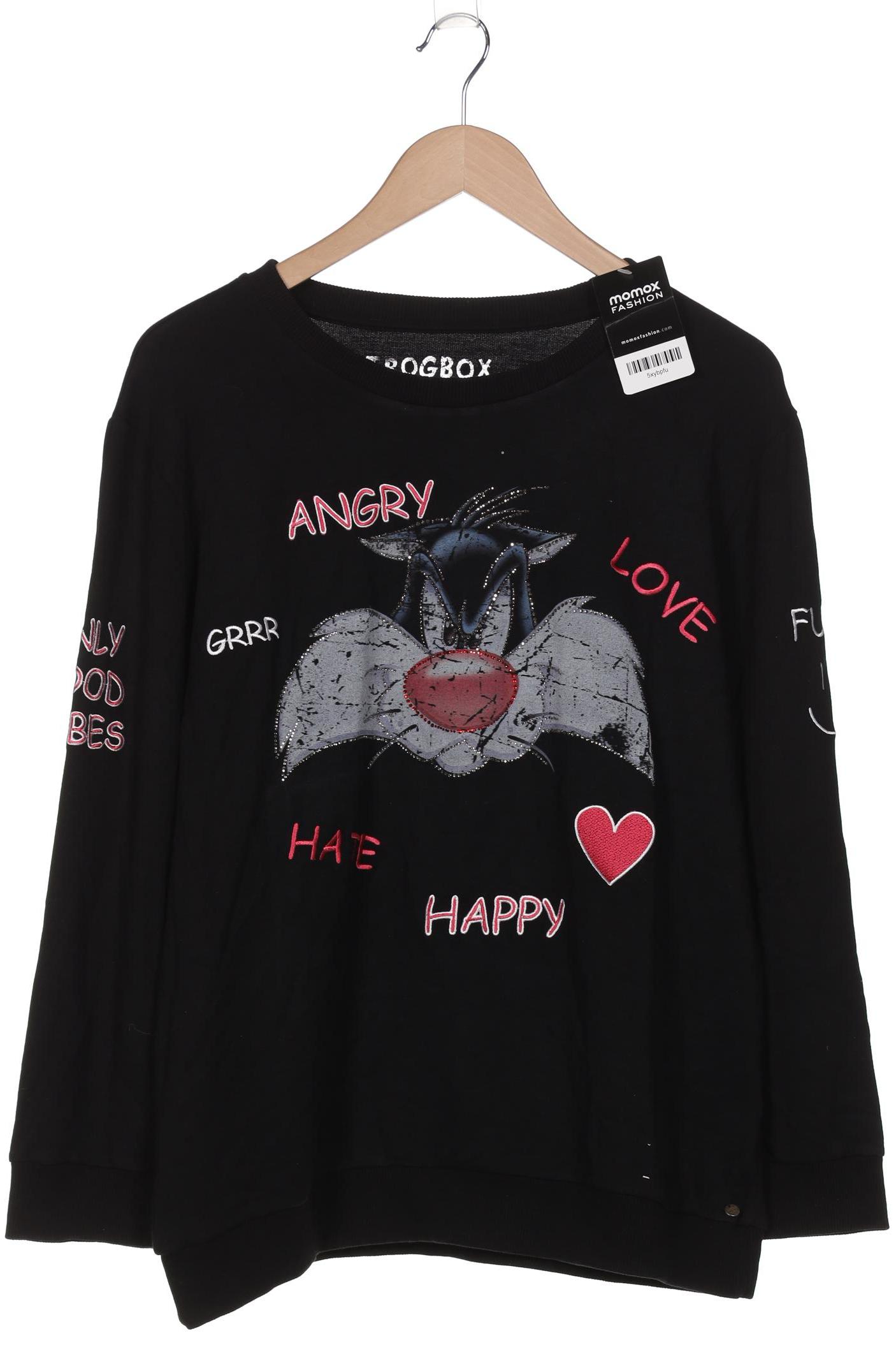 

Frogbox Damen Sweatshirt, schwarz, Gr. 42