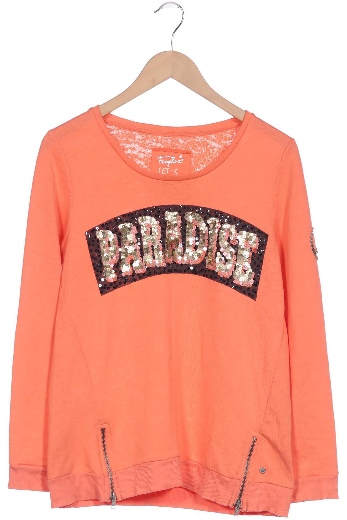 

Frogbox Damen Sweatshirt, orange, Gr. 42